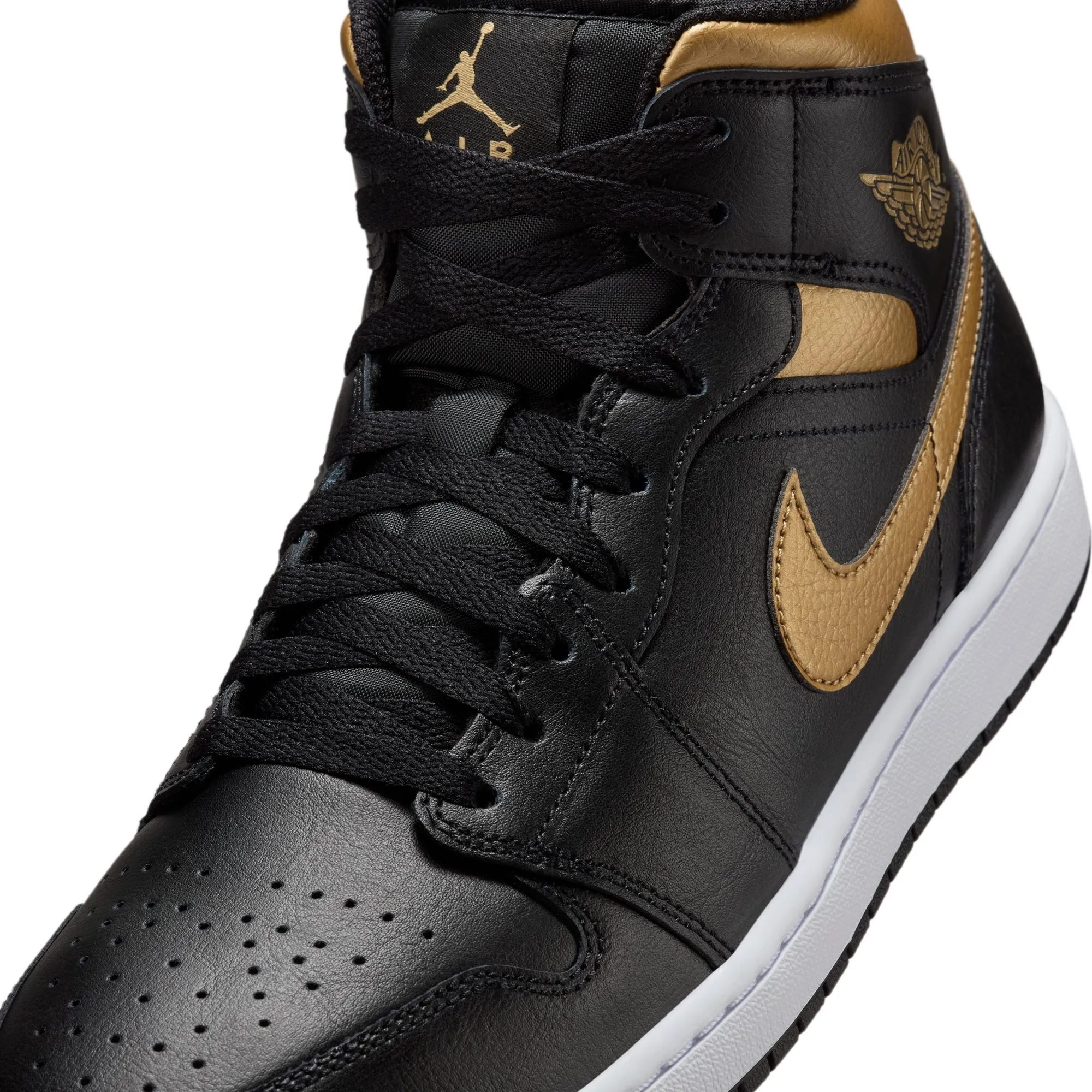 Air Jordan 1 Mid 'Metallic Gold'