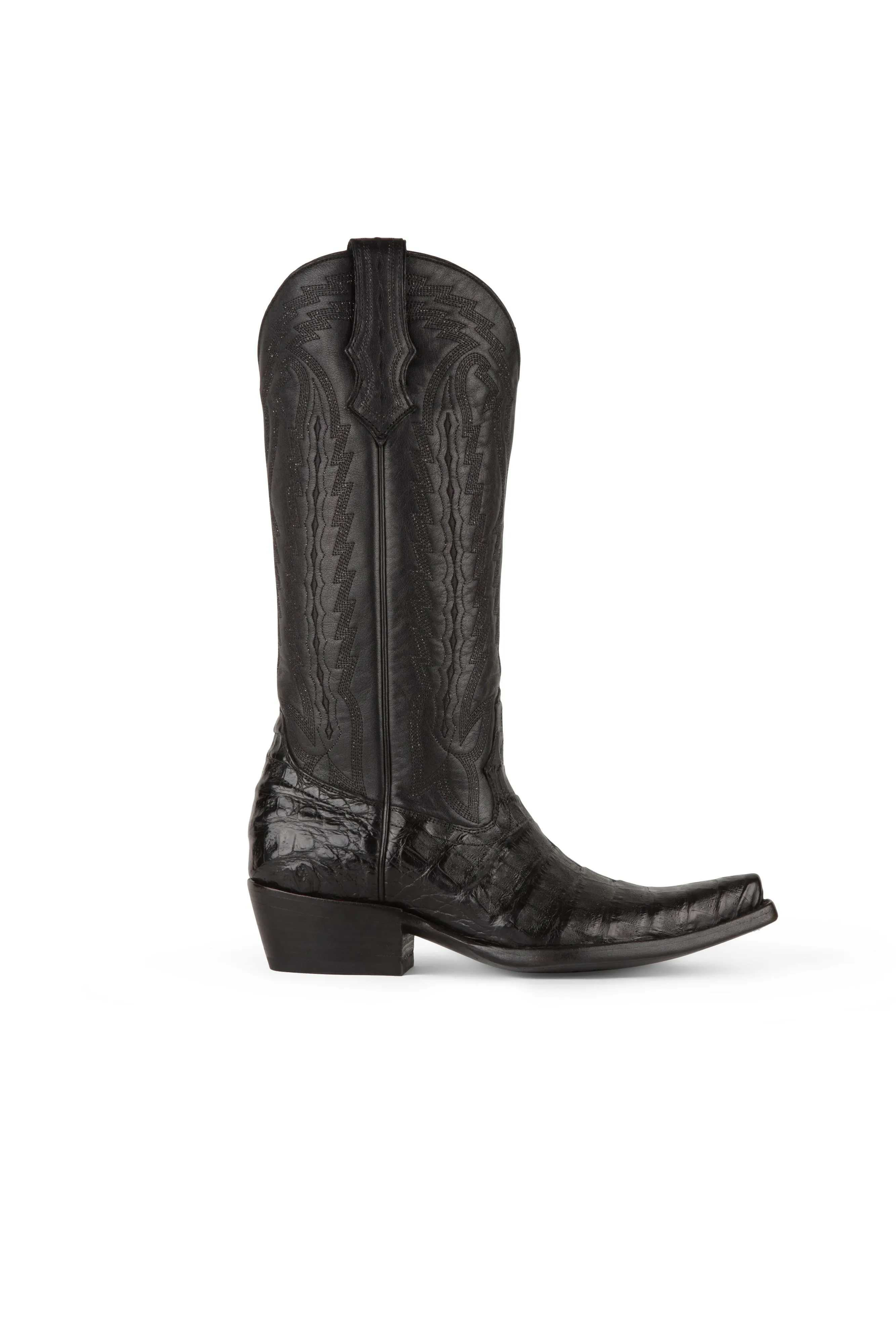 Allens Brand - Janel - Black Caiman