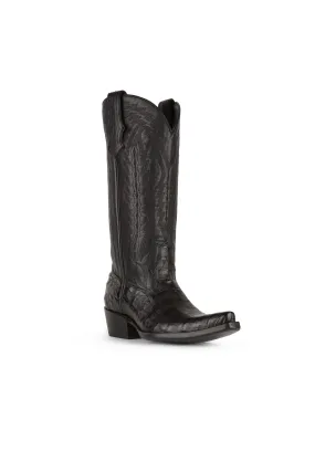 Allens Brand - Janel - Black Caiman