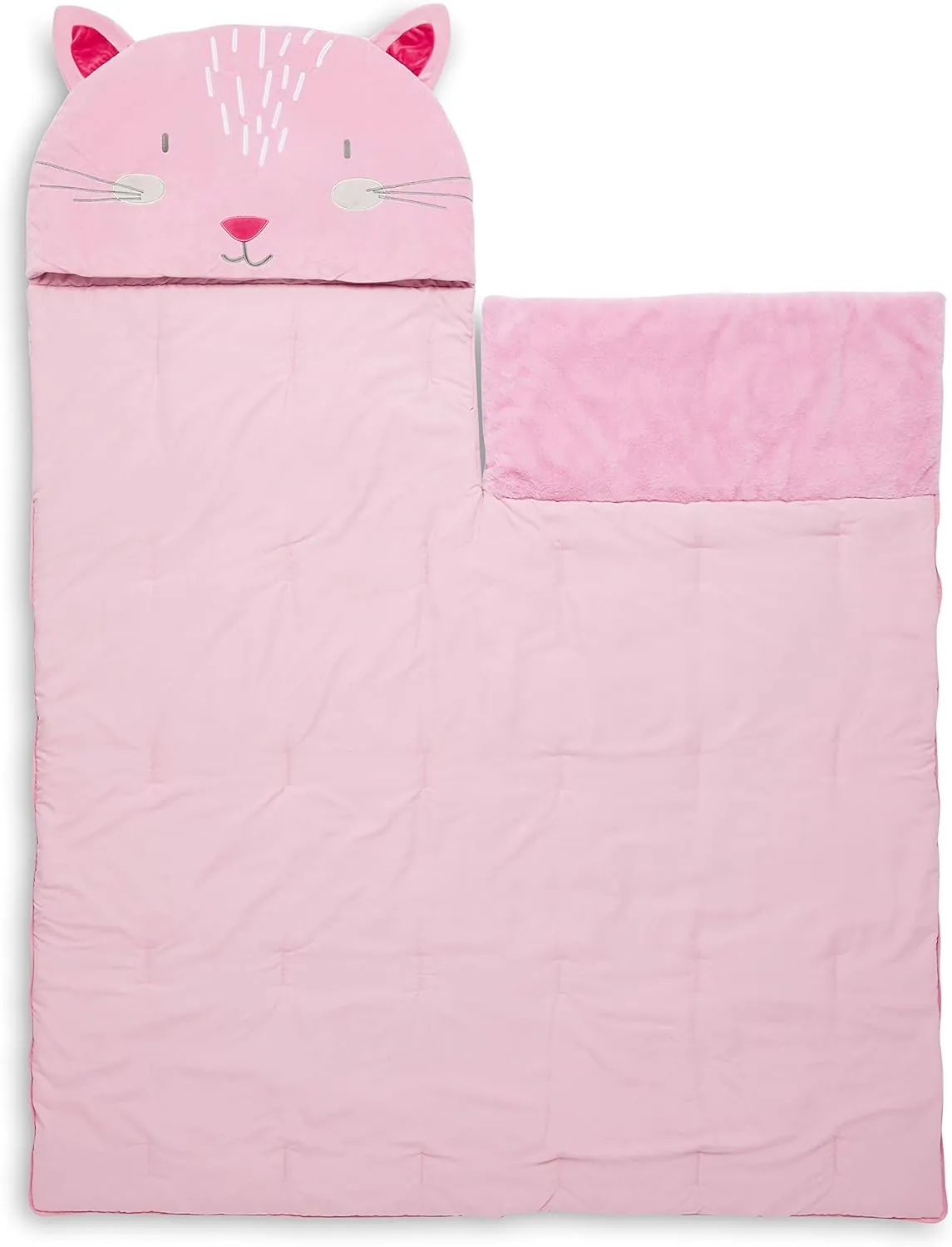 Amazon Basics Kids Ultra-Soft Light-Weight Indoor Slumber Party Sleeping Bag