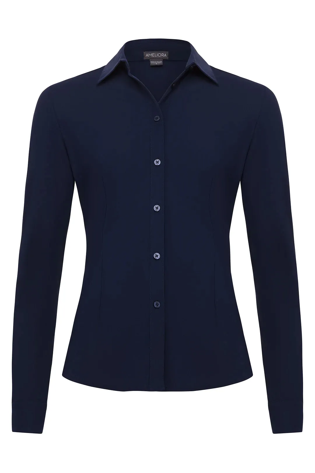 Ameliora Long Sleeves Fitted Dawn Shirt