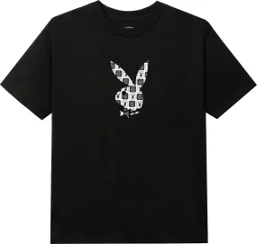 Anti Social Social Club - Playboy Checkered Tee - Black