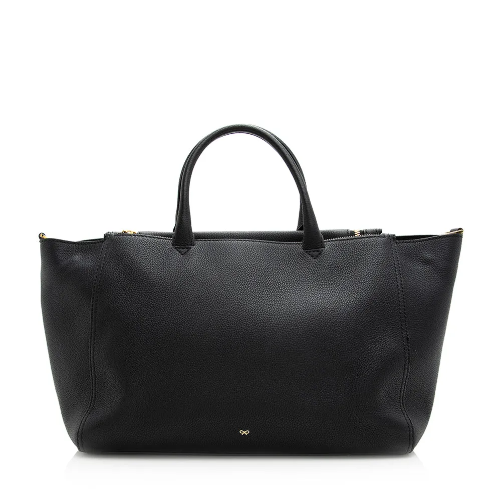 Anya Hindmarch Leather Vere Slouchy Tote (SHF-20607)