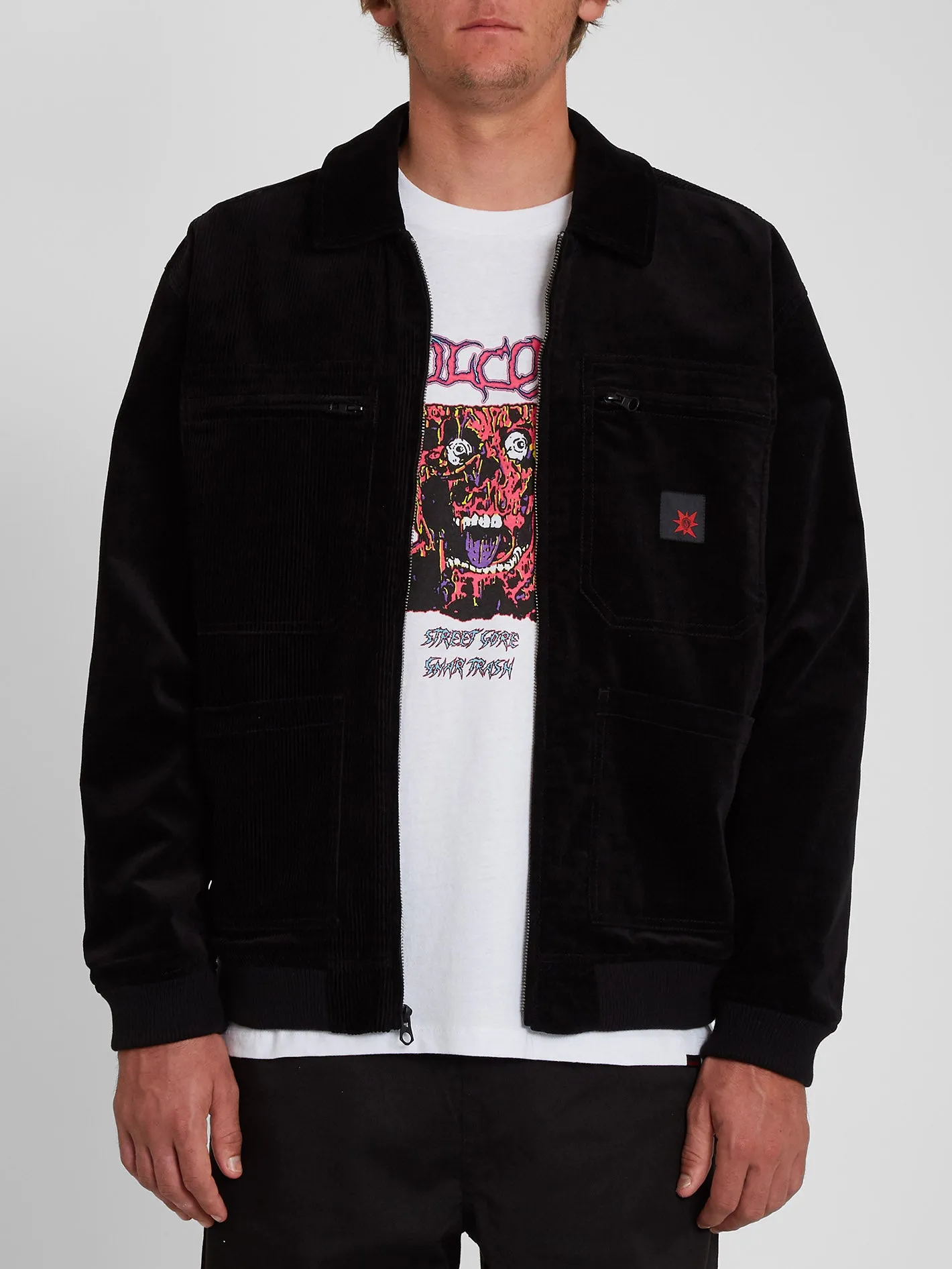 Averted Visions Jacket - BLACK