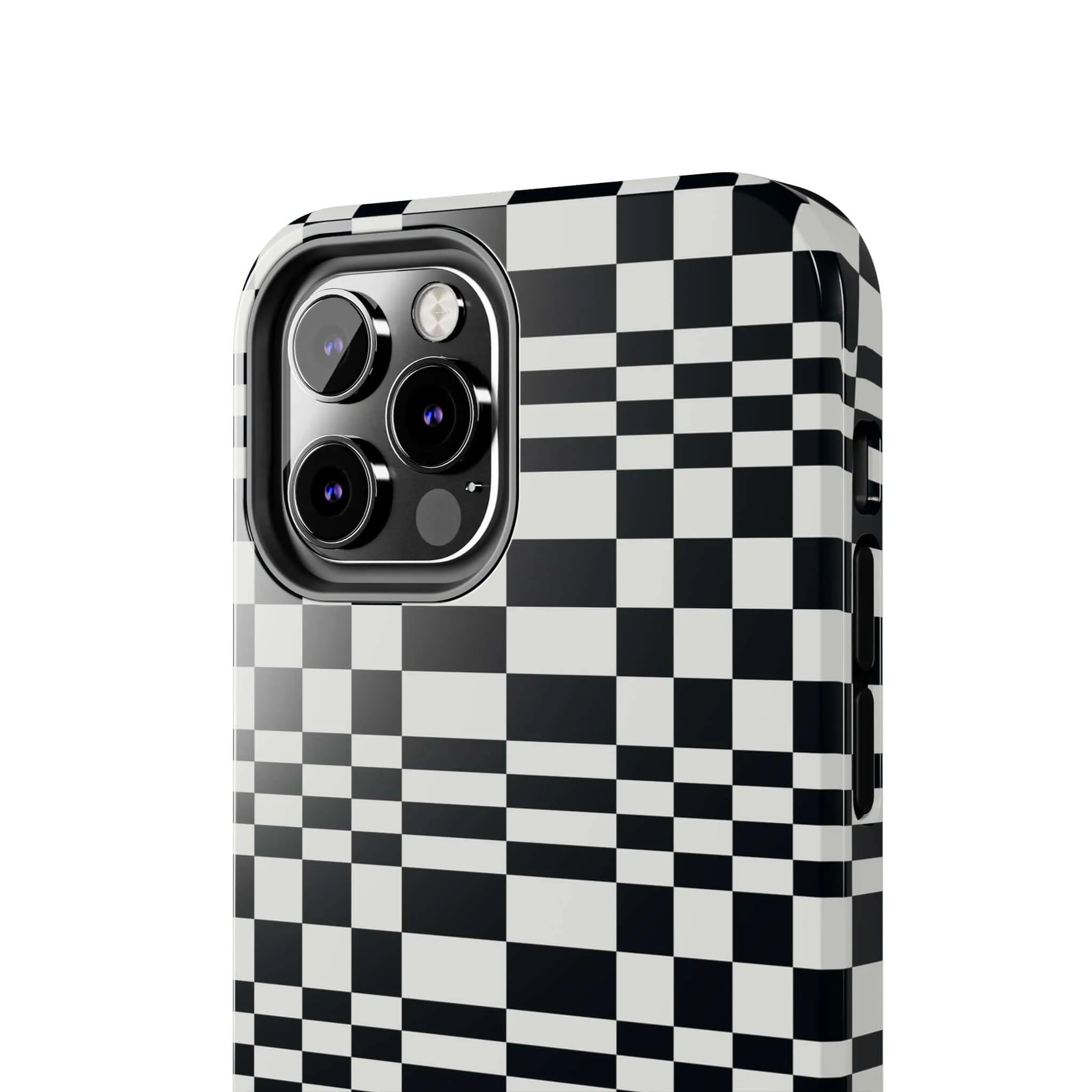 Between the Lines | Black Checkered Case