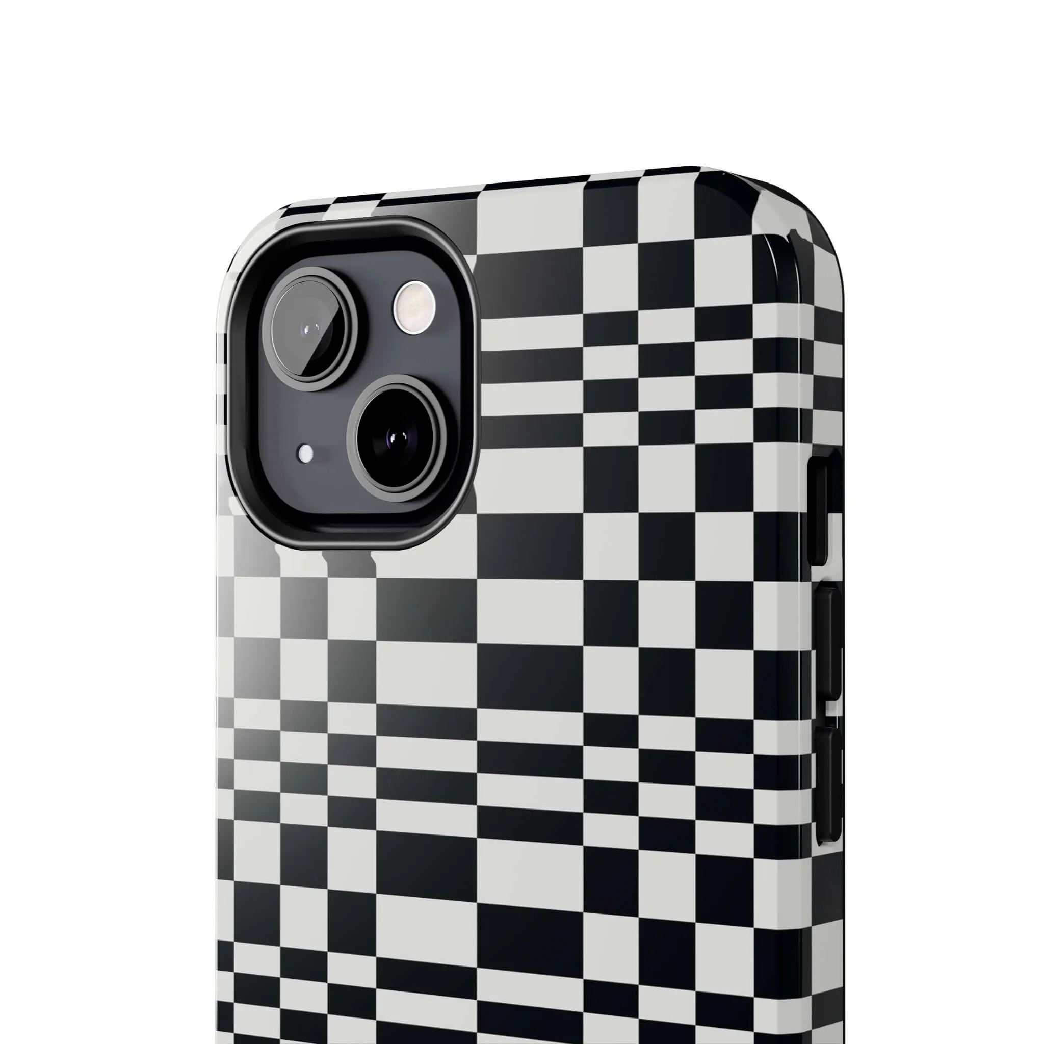 Between the Lines | Black Checkered Case