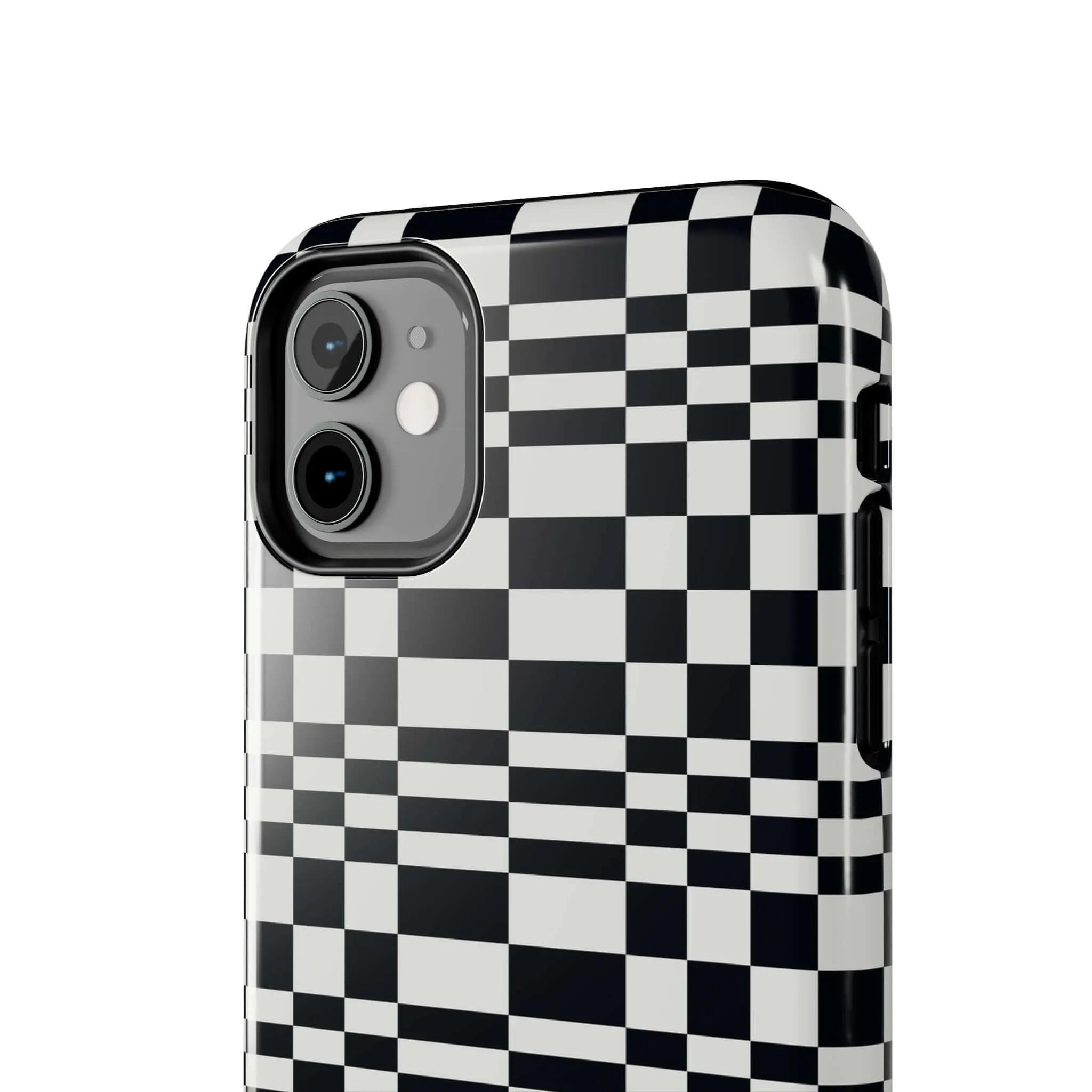 Between the Lines | Black Checkered Case