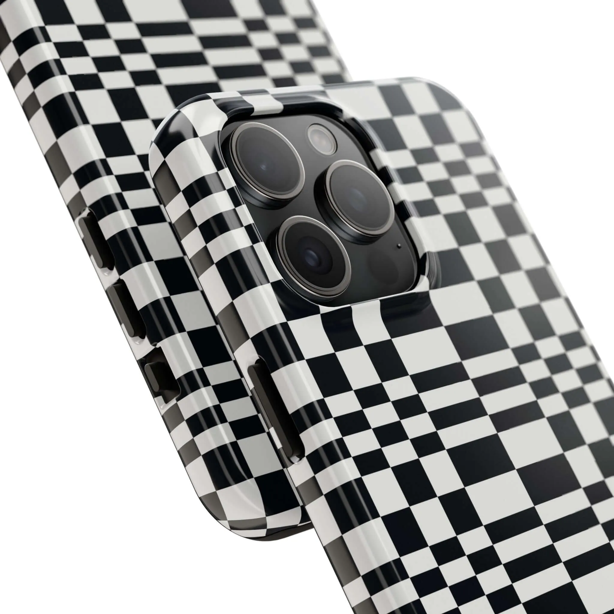 Between the Lines | Black Checkered Case