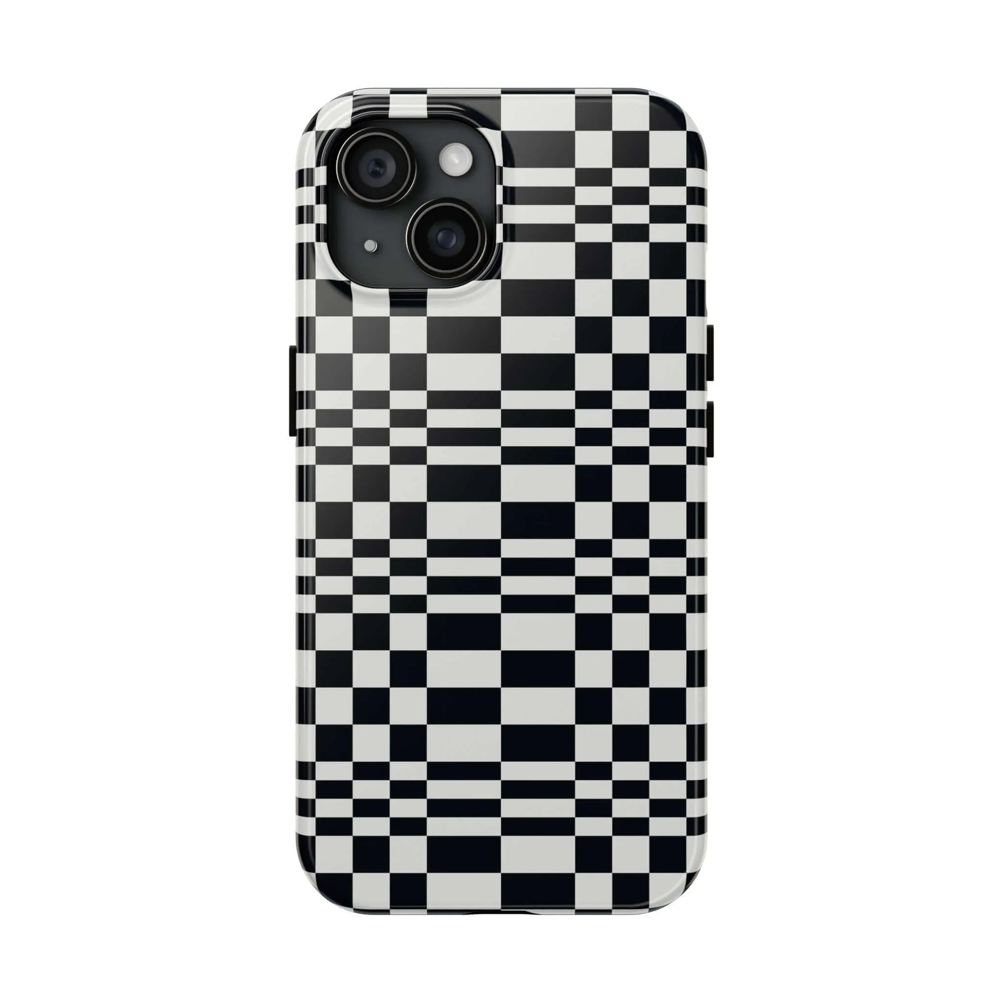 Between the Lines | Black Checkered Case