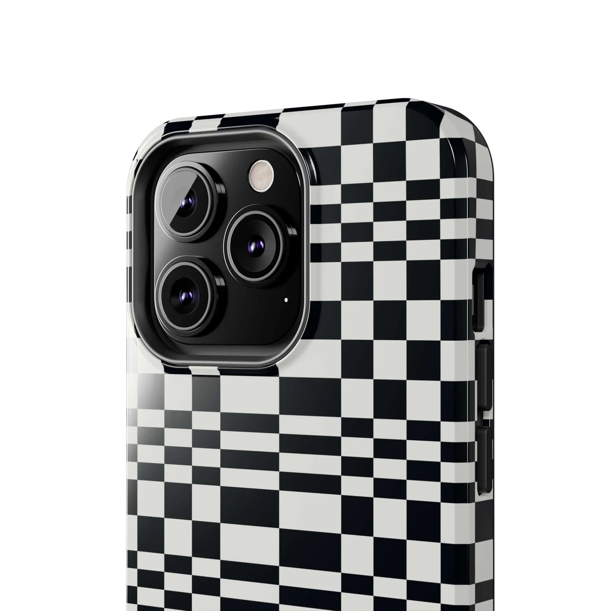 Between the Lines | Black Checkered Case