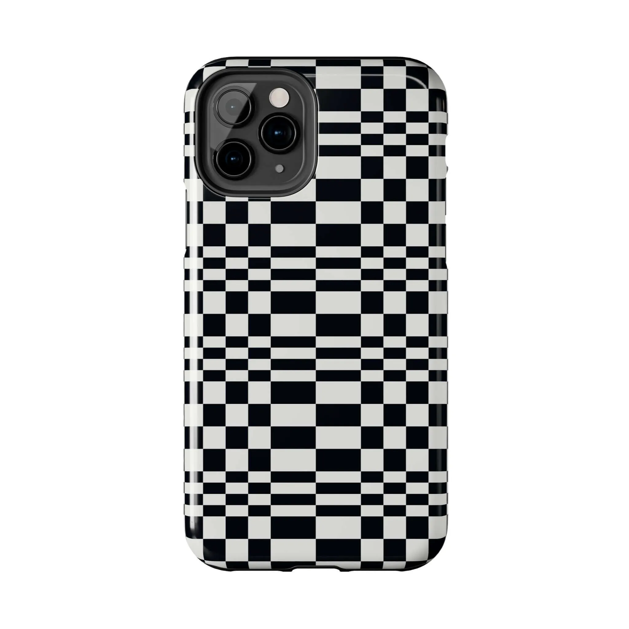 Between the Lines | Black Checkered Case