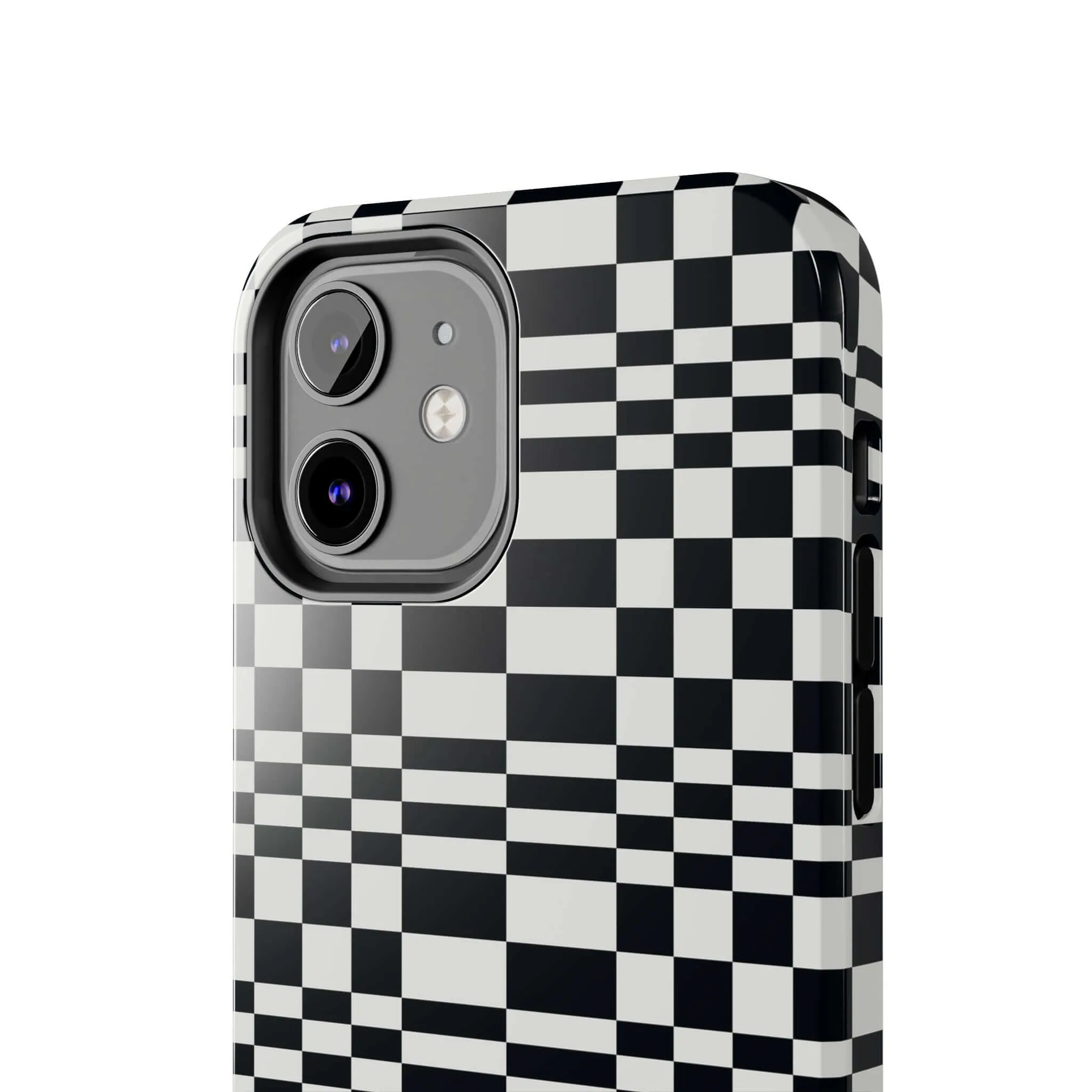 Between the Lines | Black Checkered Case