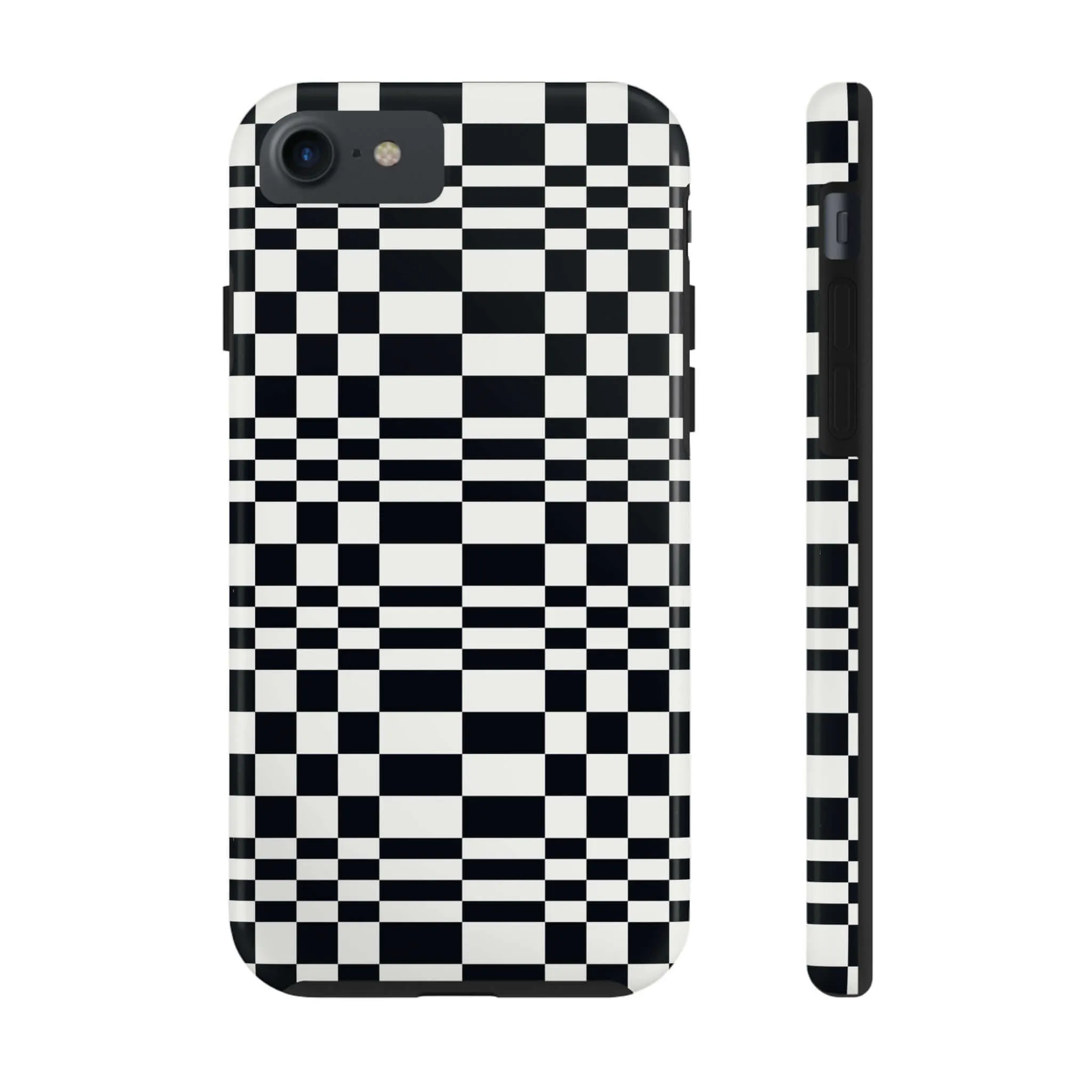 Between the Lines | Black Checkered Case