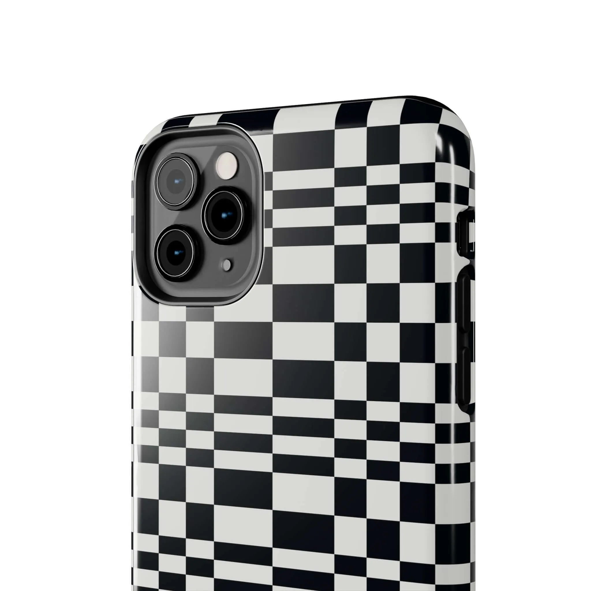 Between the Lines | Black Checkered Case