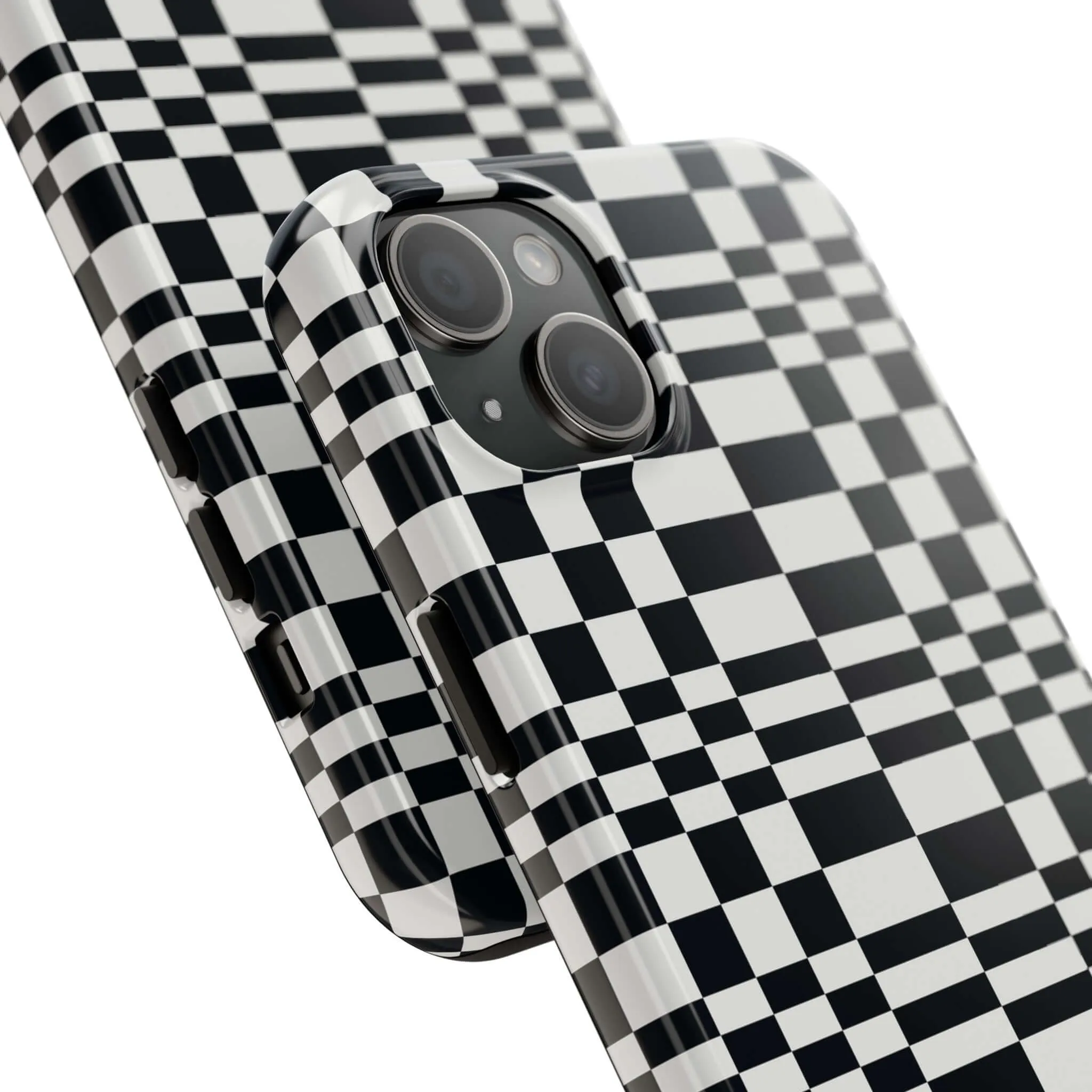 Between the Lines | Black Checkered Case