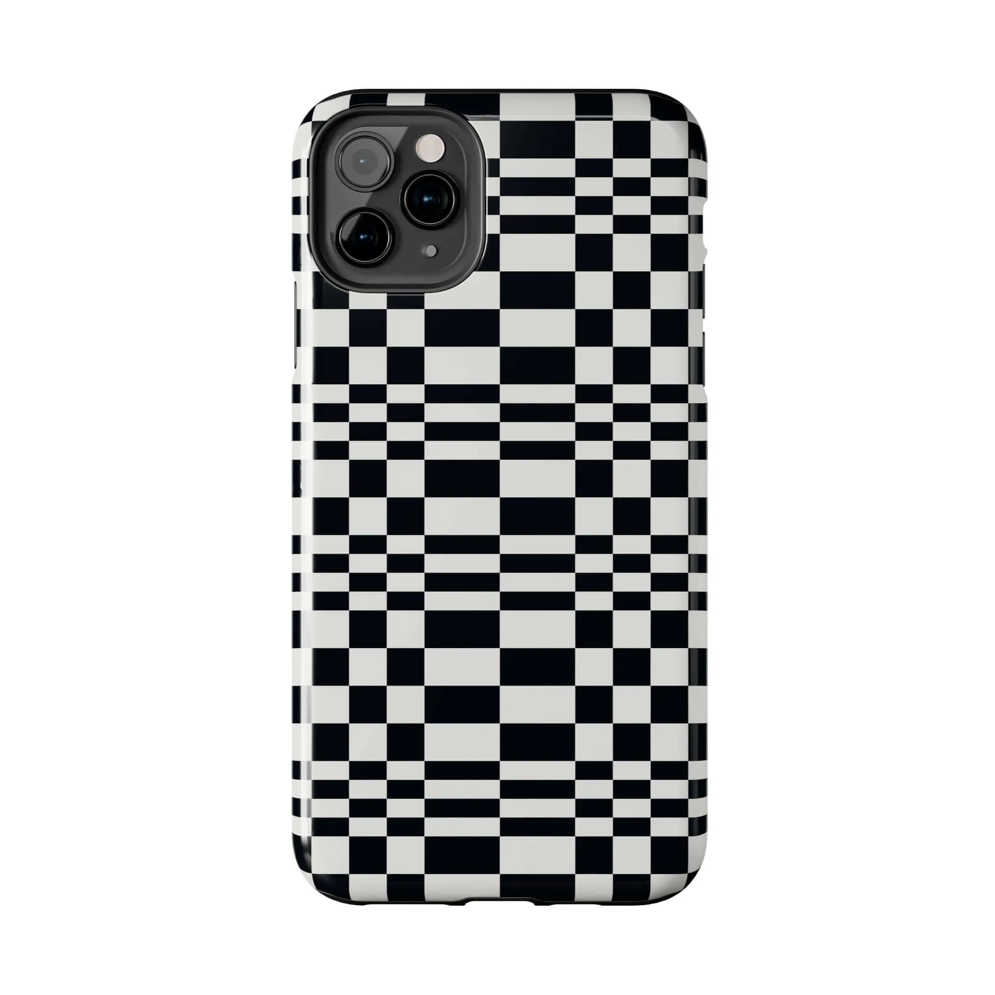 Between the Lines | Black Checkered Case