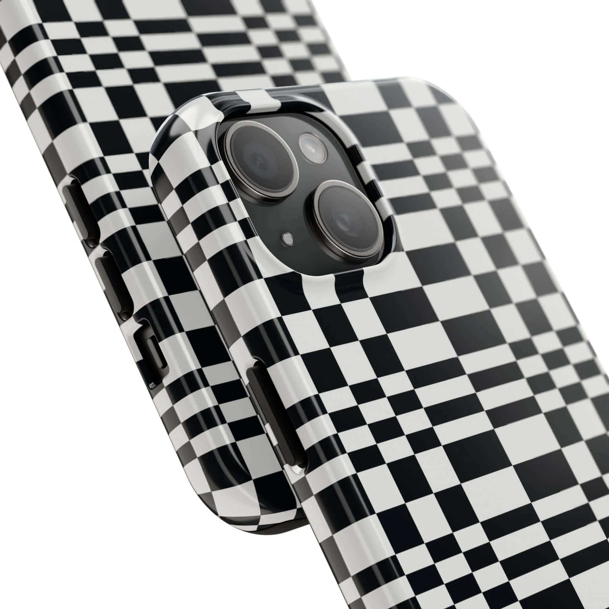 Between the Lines | Black Checkered Case