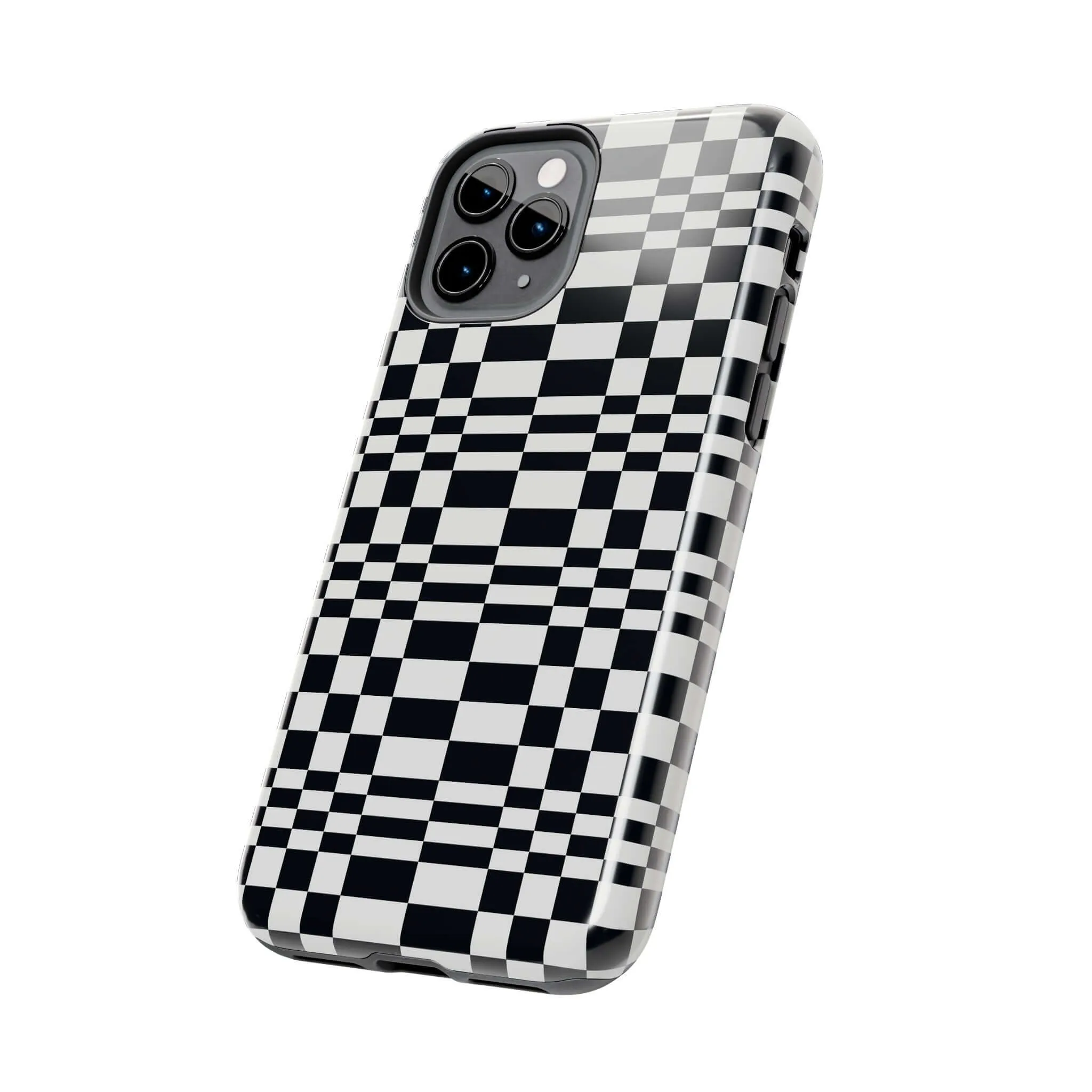 Between the Lines | Black Checkered Case