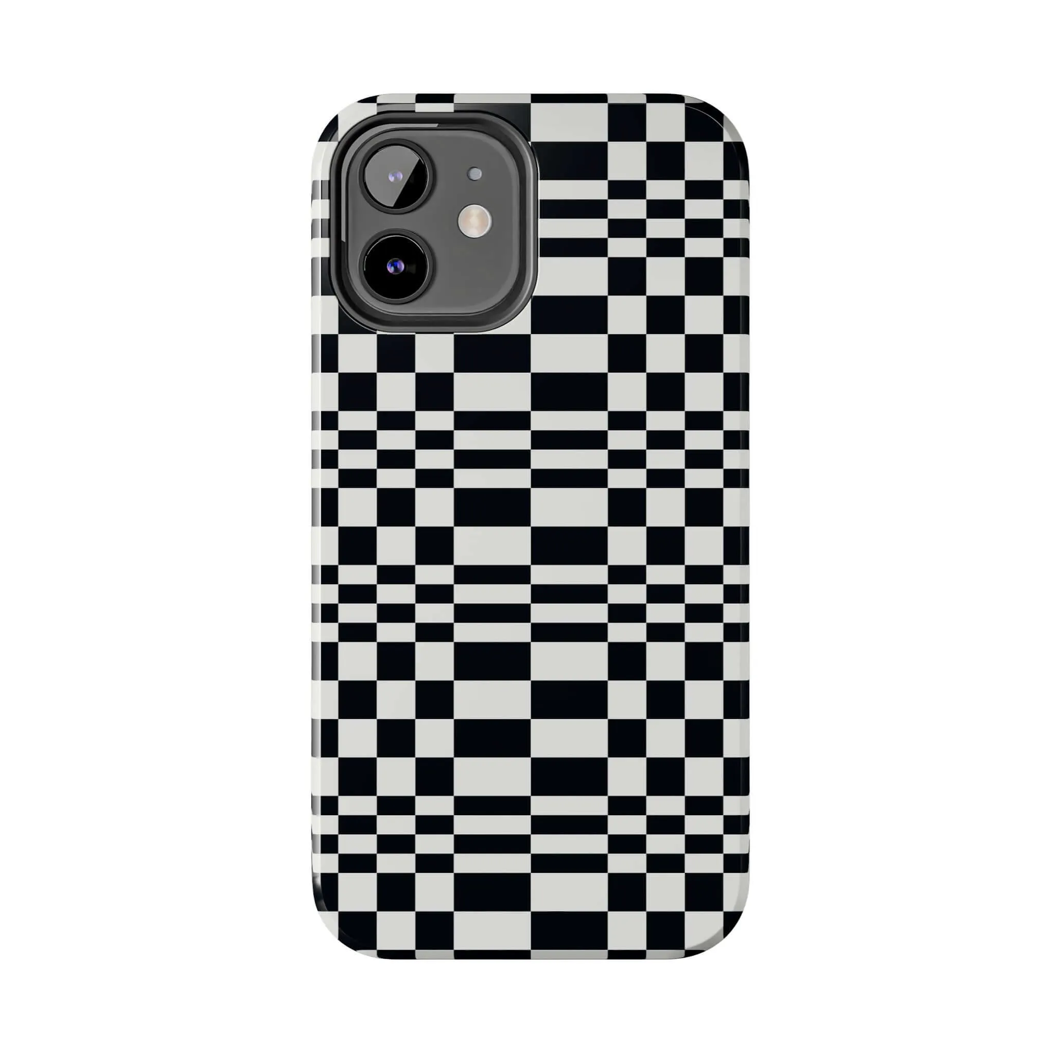 Between the Lines | Black Checkered Case