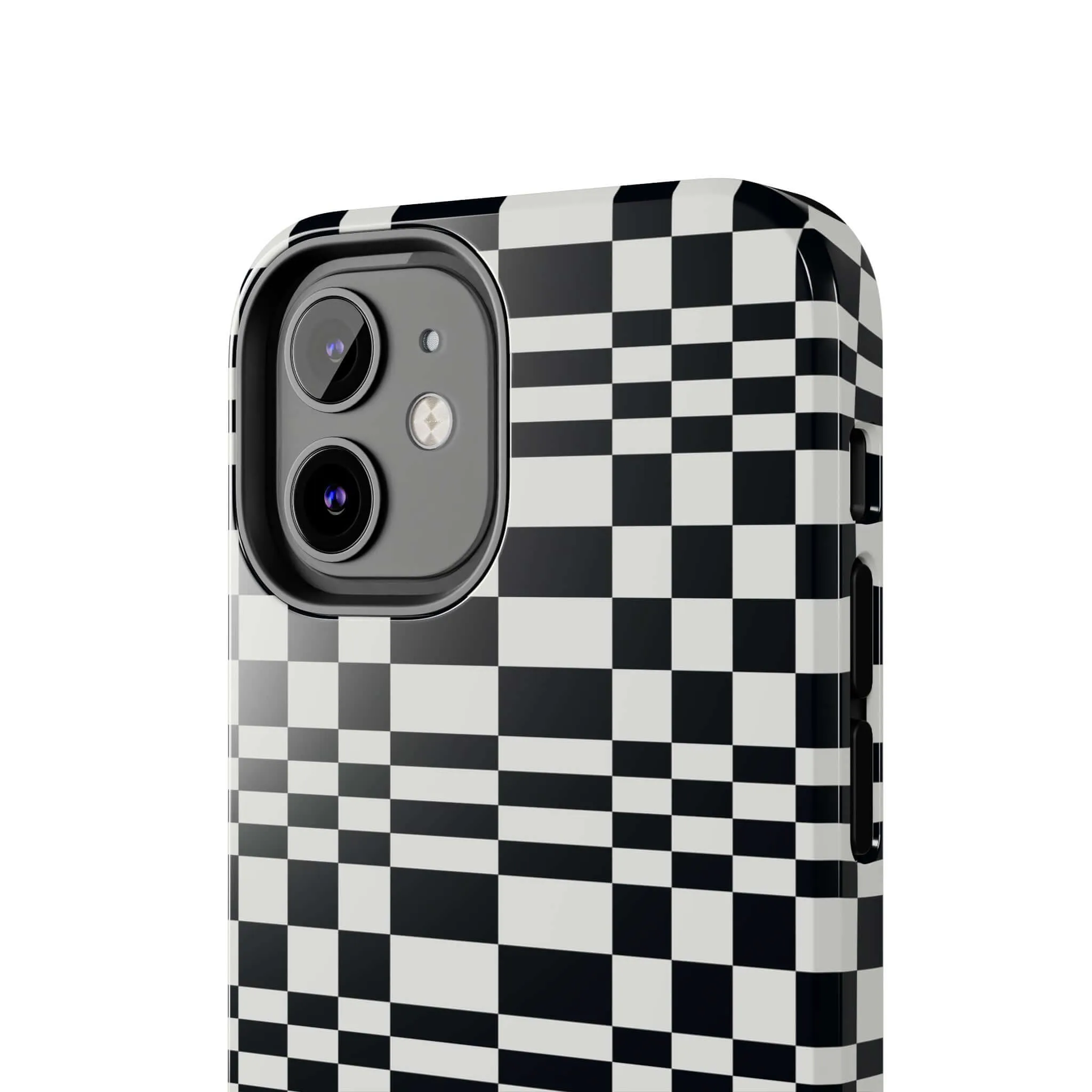 Between the Lines | Black Checkered Case