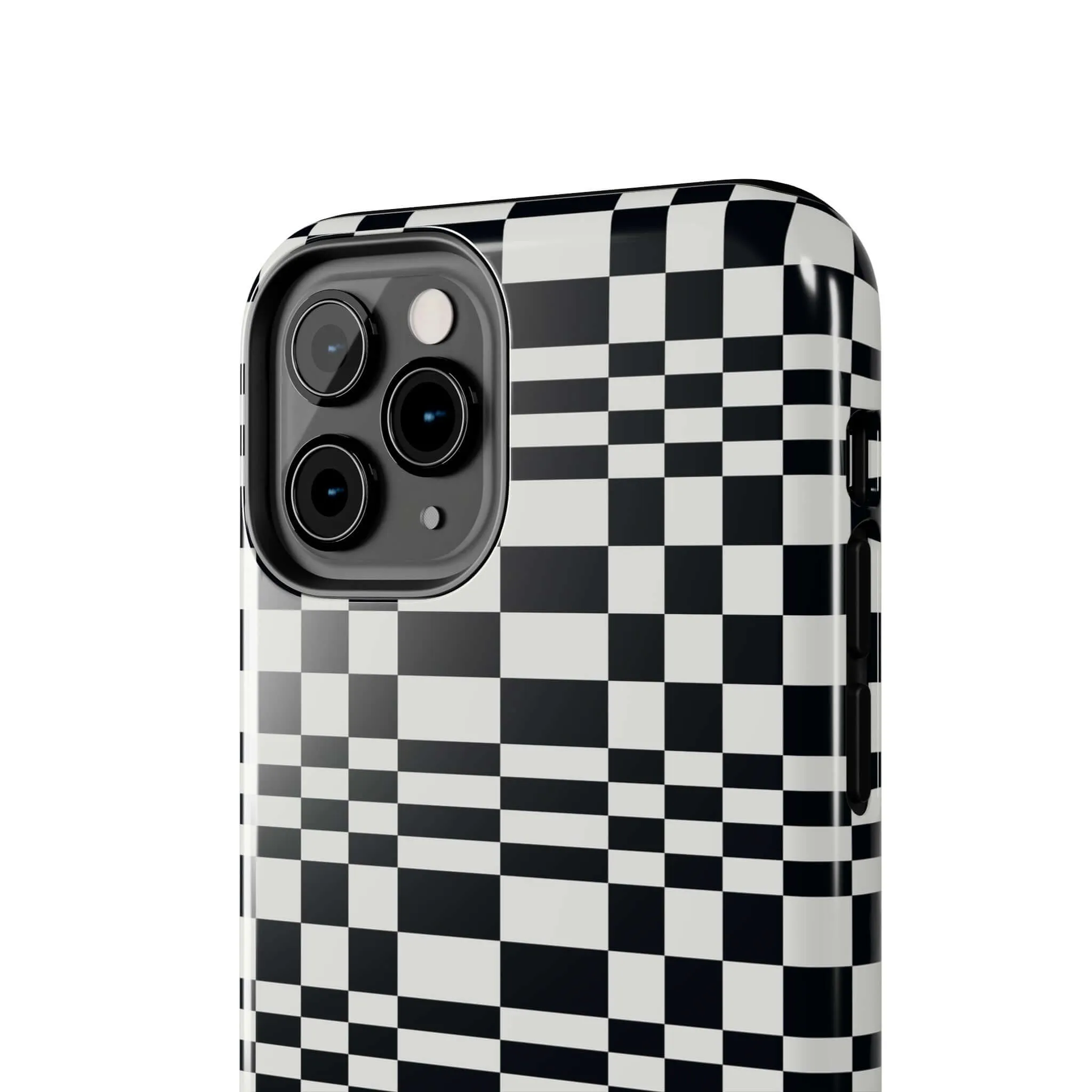 Between the Lines | Black Checkered Case