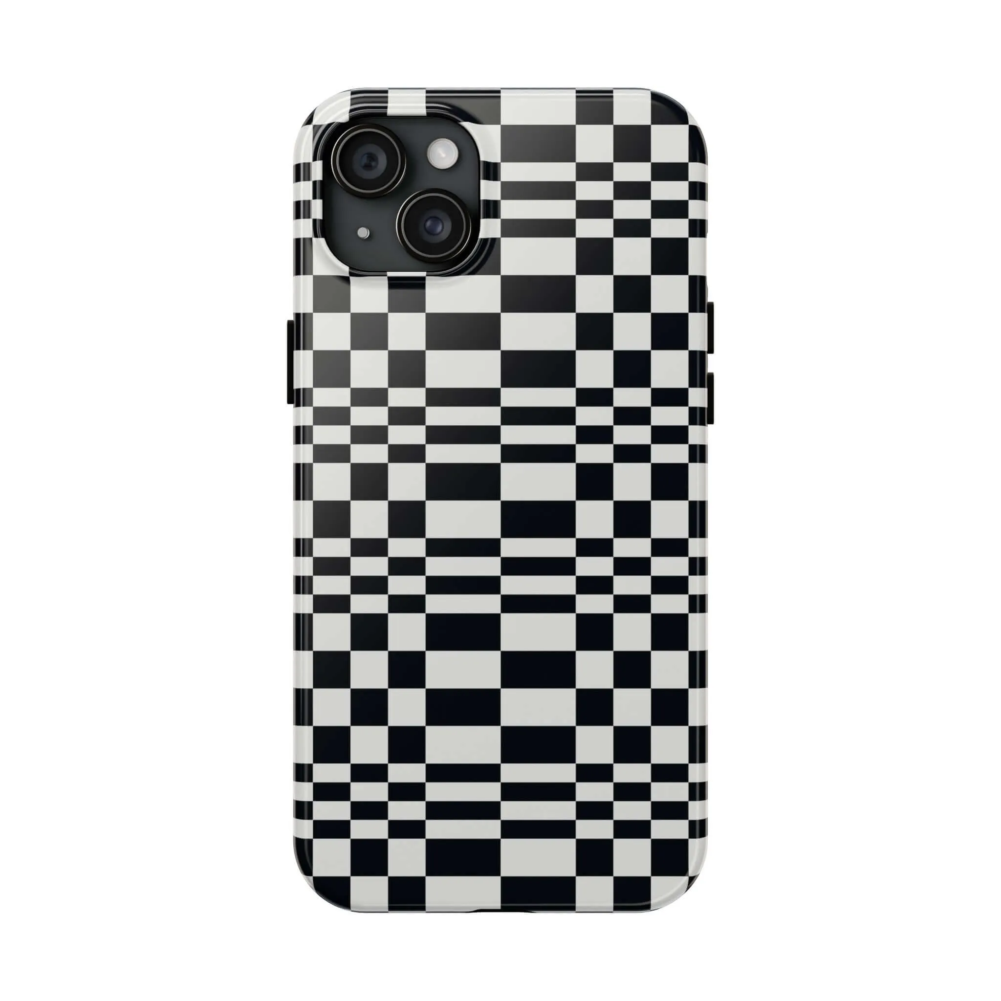 Between the Lines | Black Checkered Case