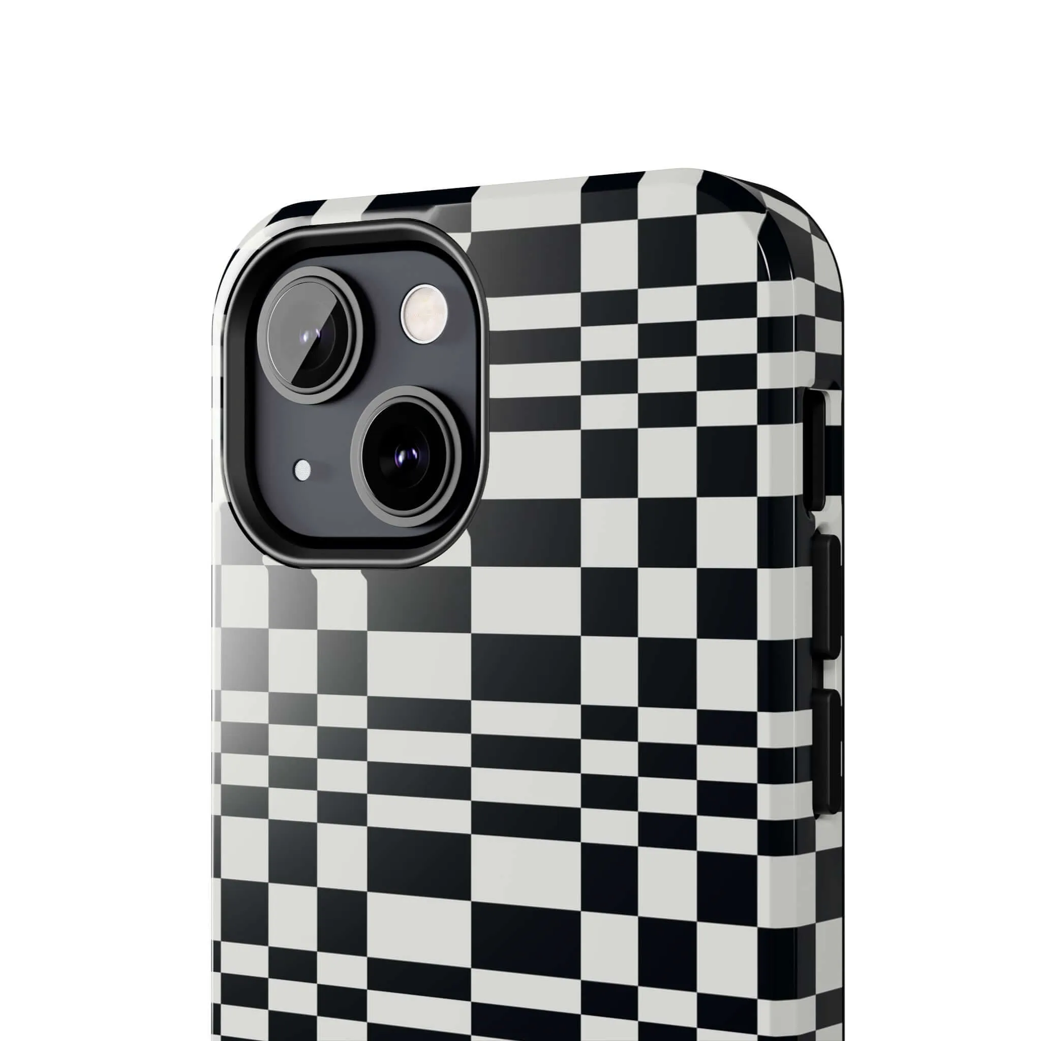 Between the Lines | Black Checkered Case