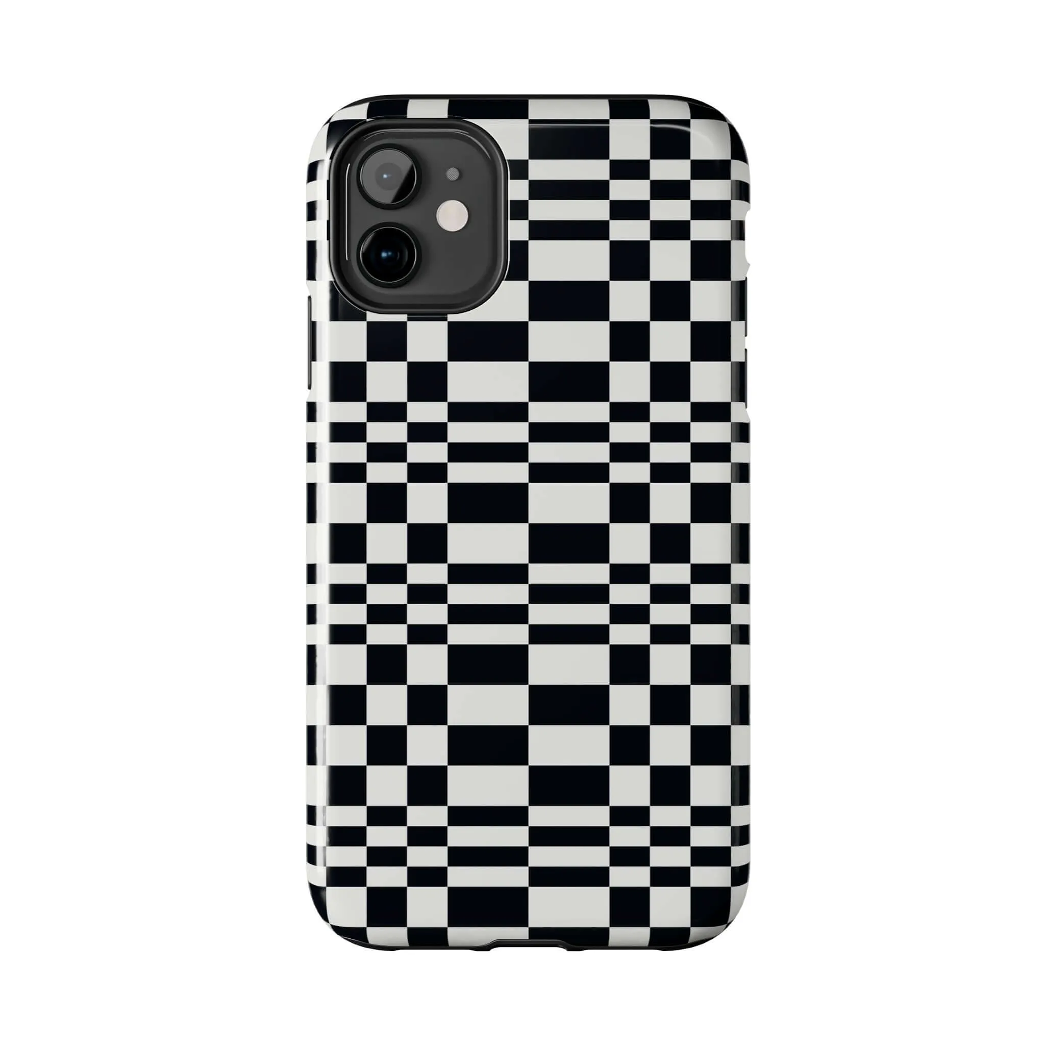 Between the Lines | Black Checkered Case