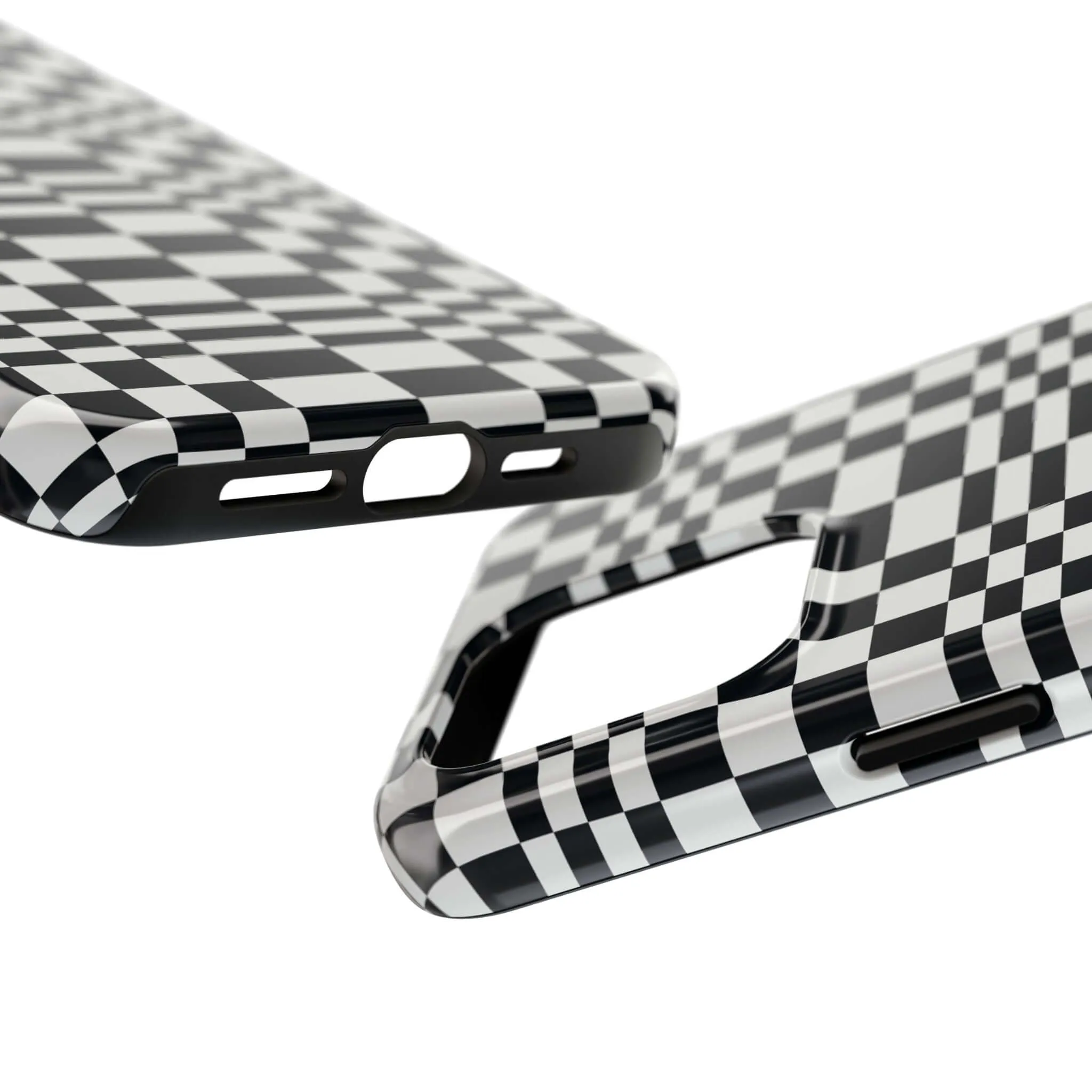 Between the Lines | Black Checkered Case