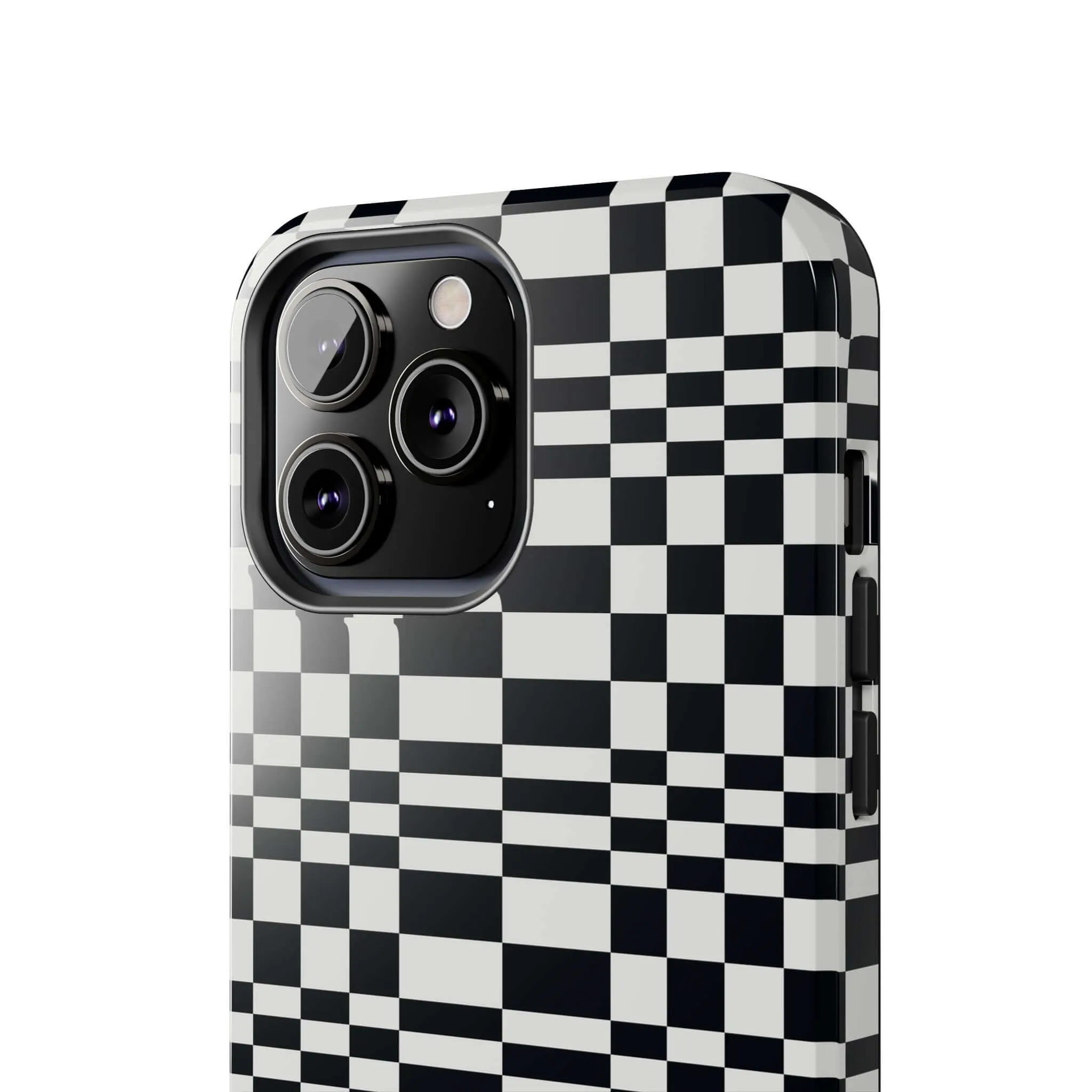 Between the Lines | Black Checkered Case