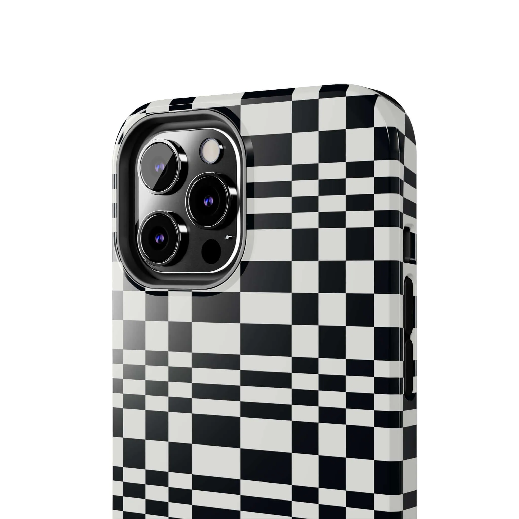 Between the Lines | Black Checkered Case