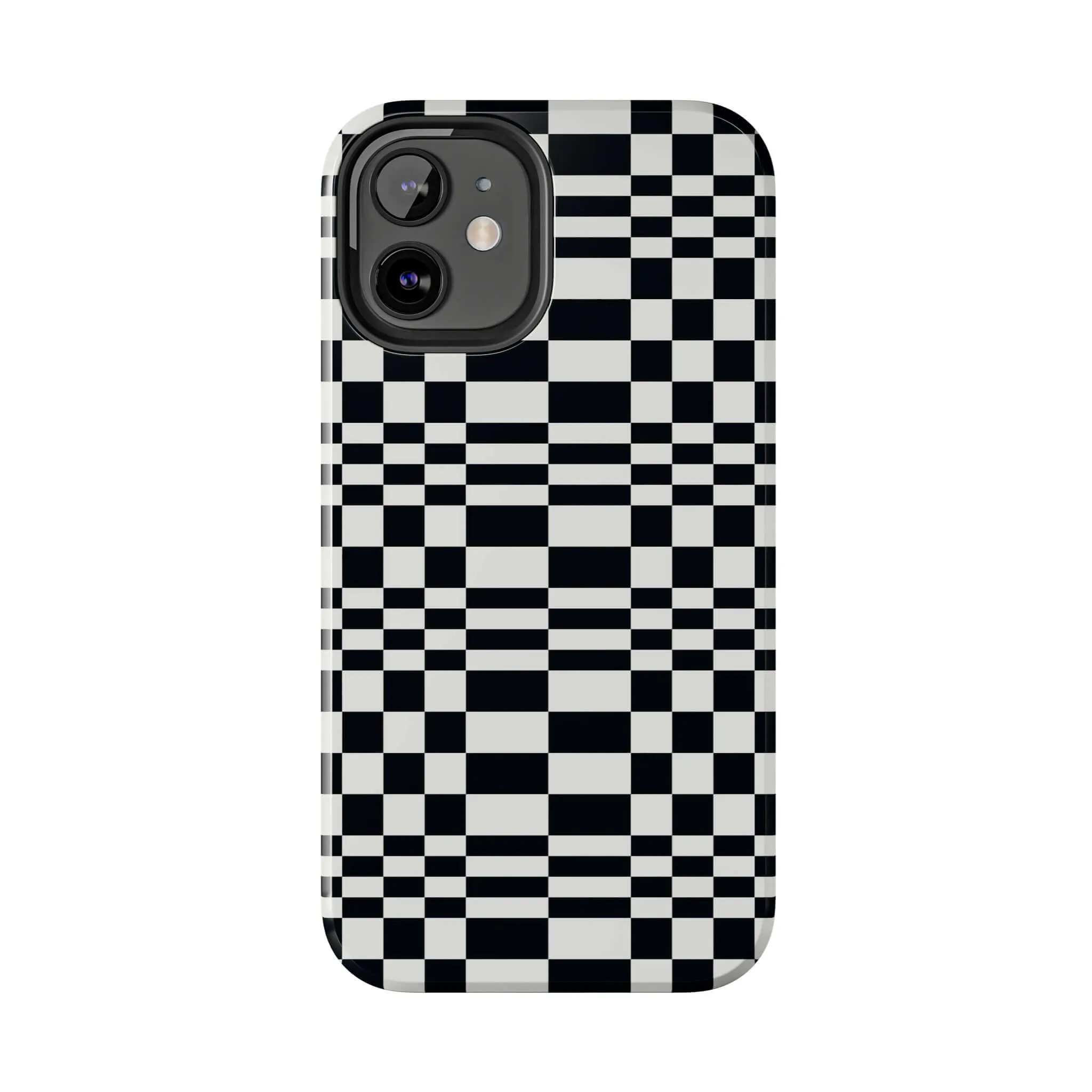 Between the Lines | Black Checkered Case