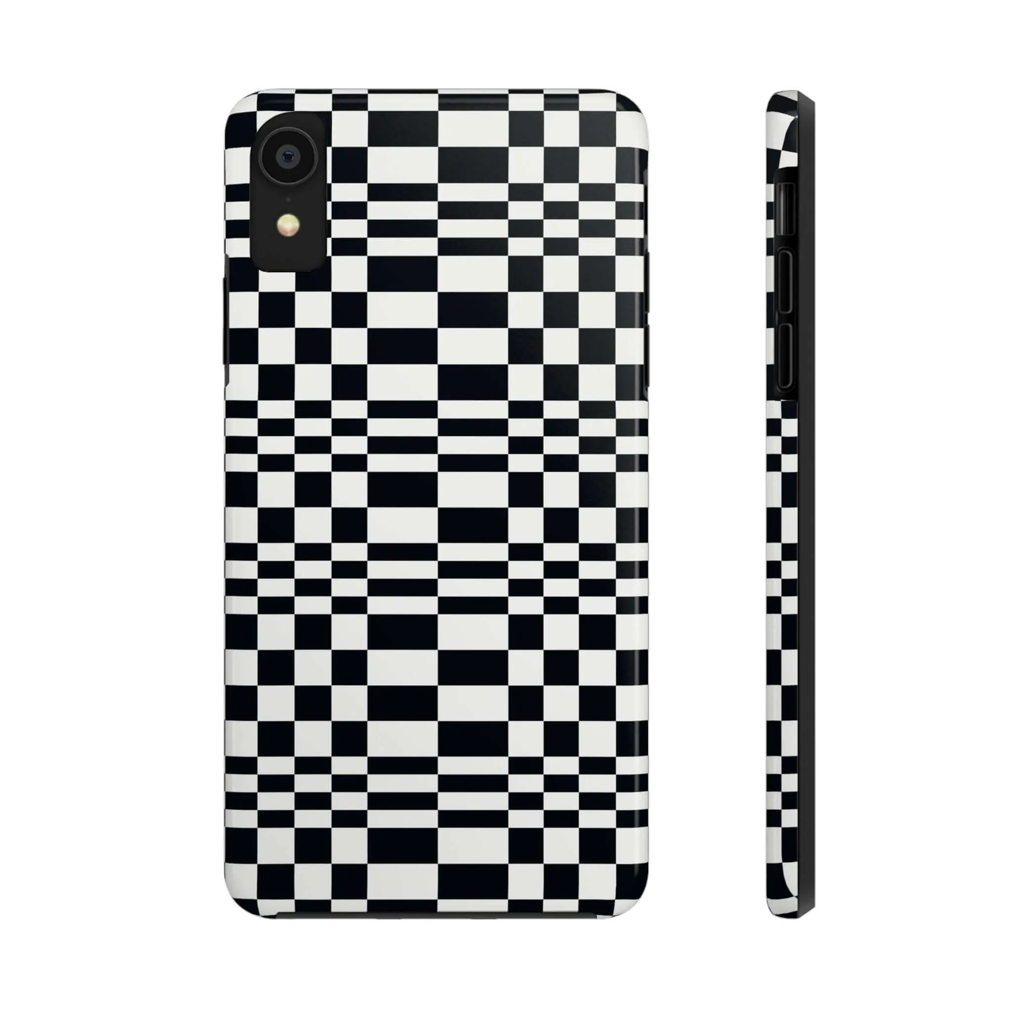 Between the Lines | Black Checkered Case