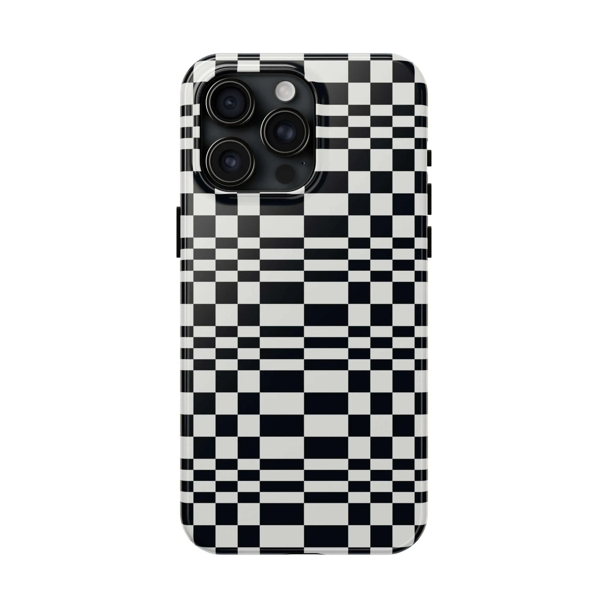 Between the Lines | Black Checkered Case