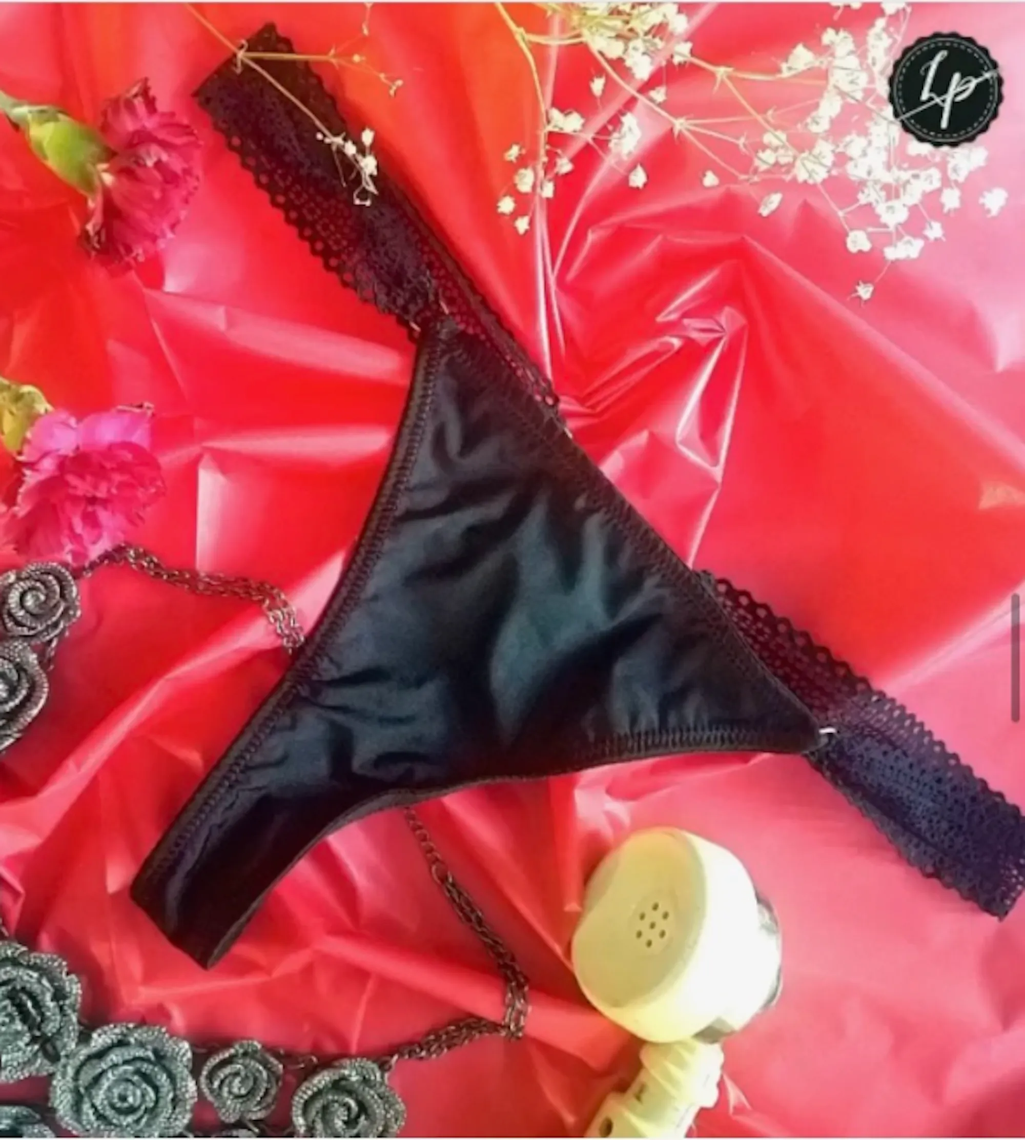 Black Forest Thong: Silky