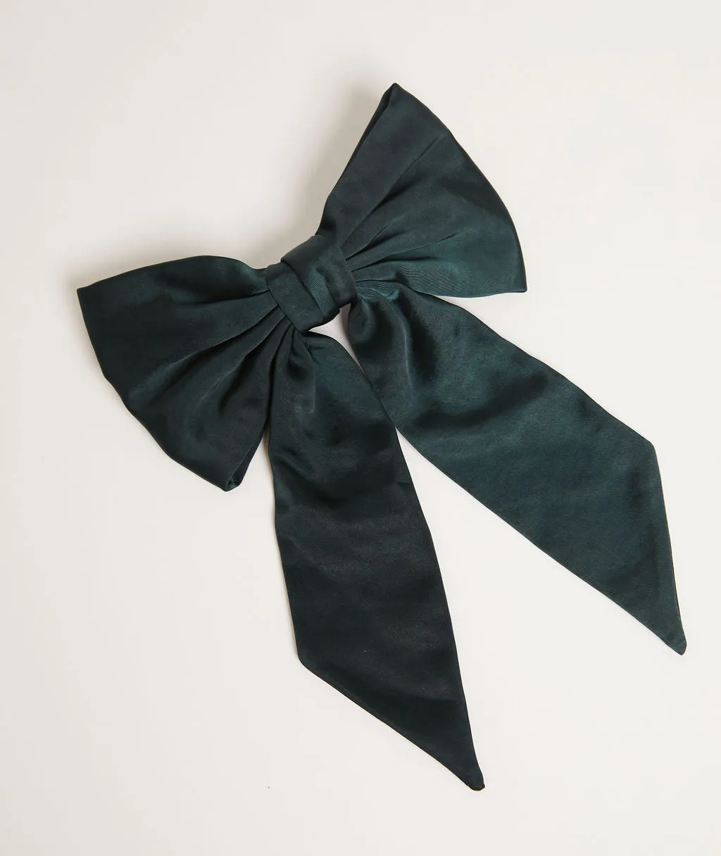 Bow Satin Hair Clip