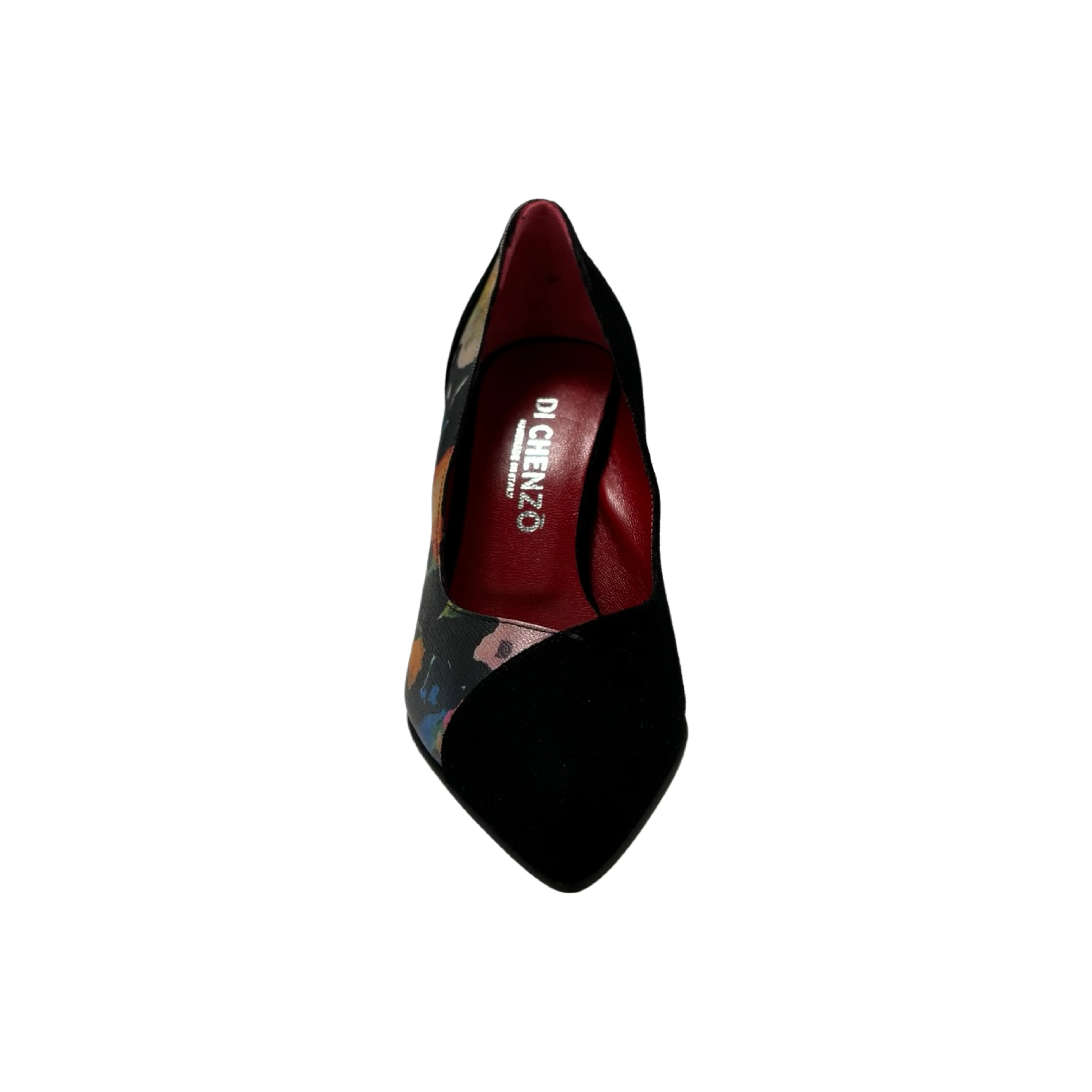 BU119 BlacK Floral Trinidad Pump