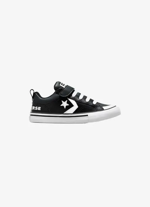 CONVERSE KID'S BLAZE SIZE 11-3 BLACK/WHITE SHOES