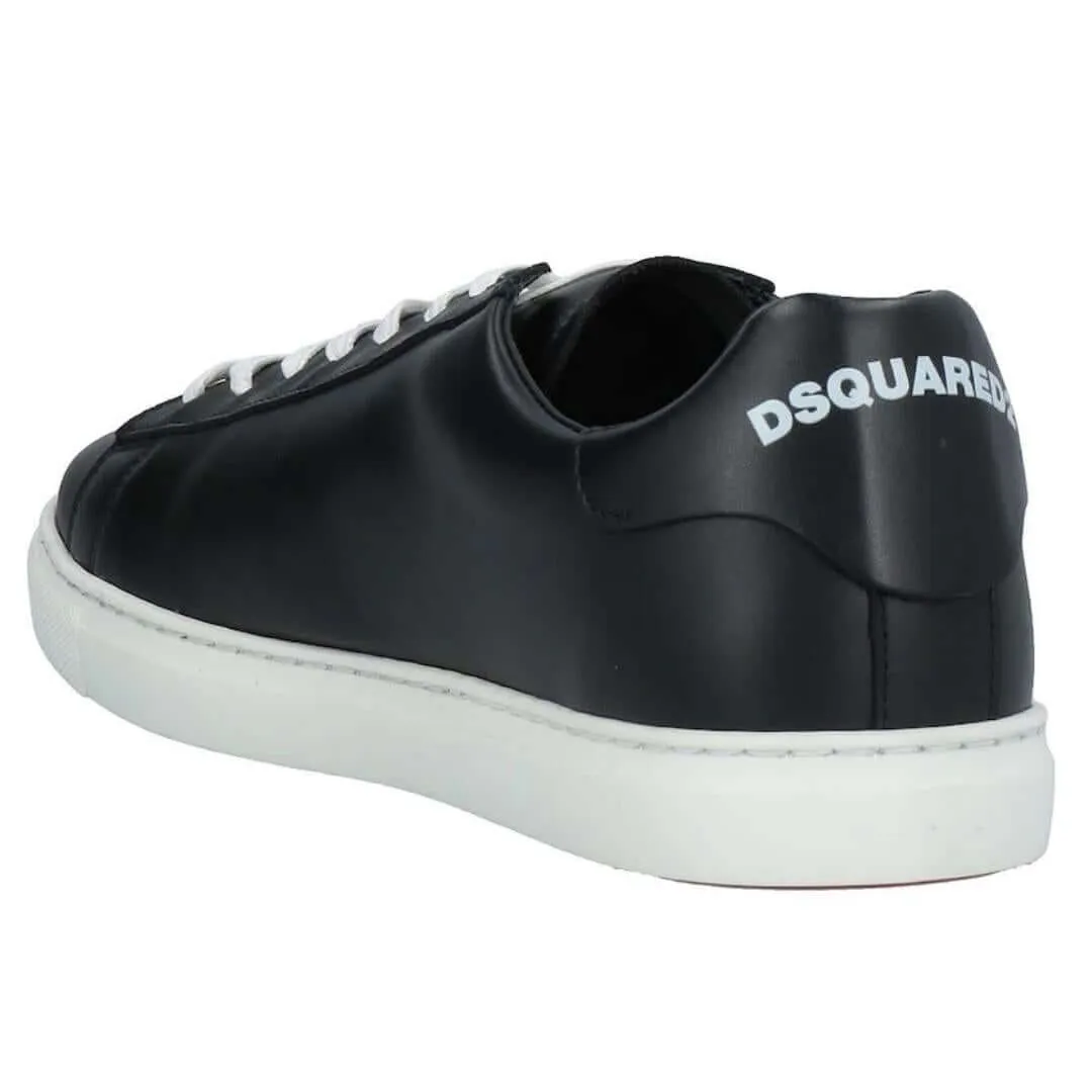 Dsquared2 Mirrored Logo Black Sneakers