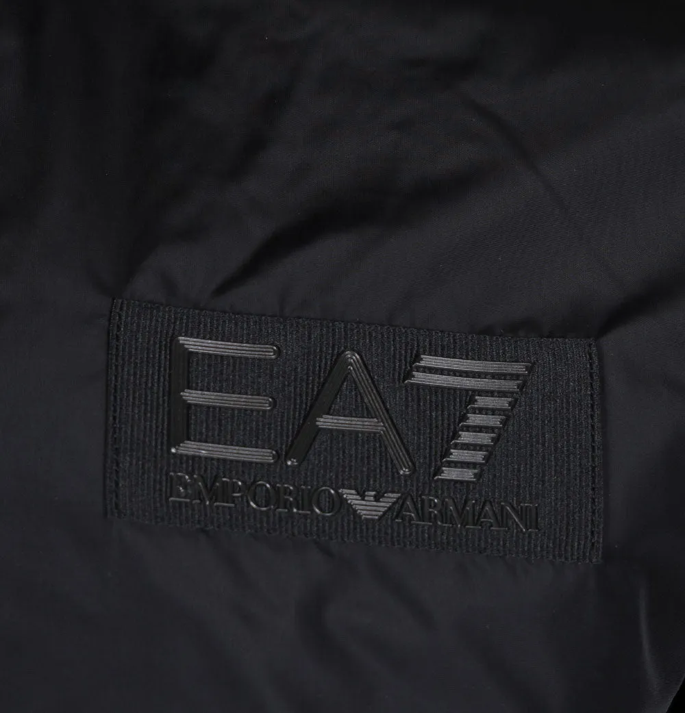 EA7 Lightweight Woven Bomber Jacket Black