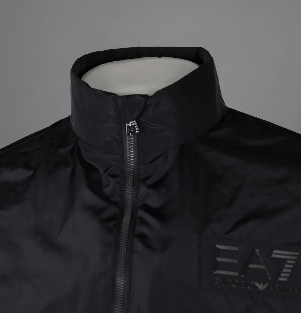 EA7 Lightweight Woven Bomber Jacket Black