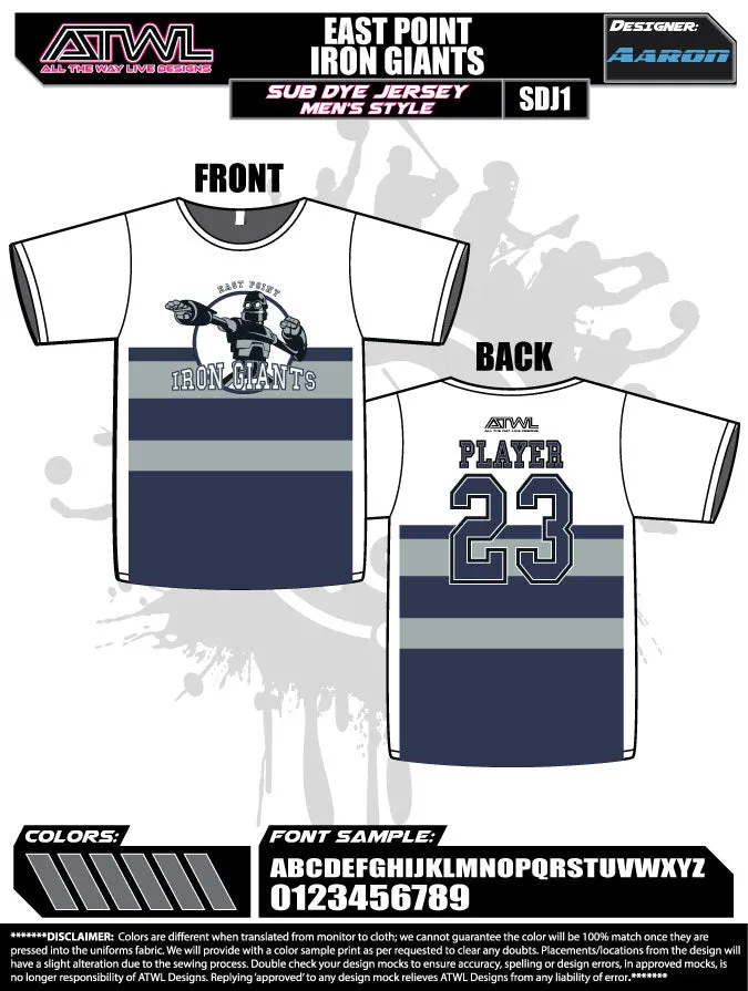 East Point Men's/Youth Jersey