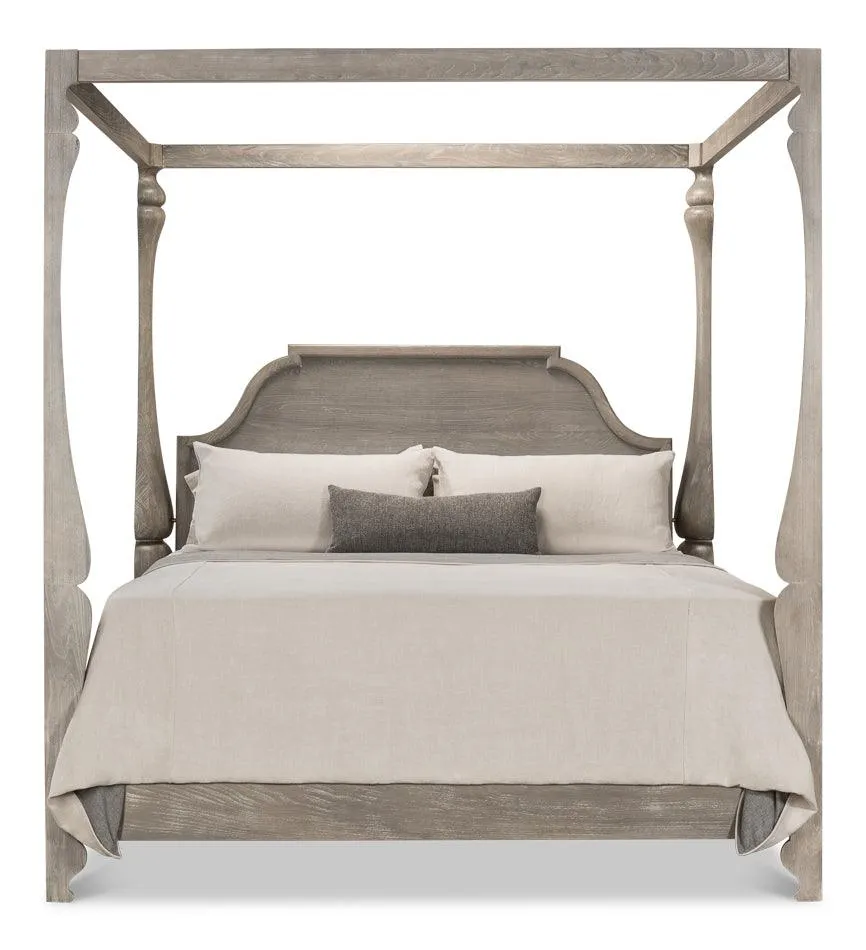 Equestrian Farmhouse Bed - King