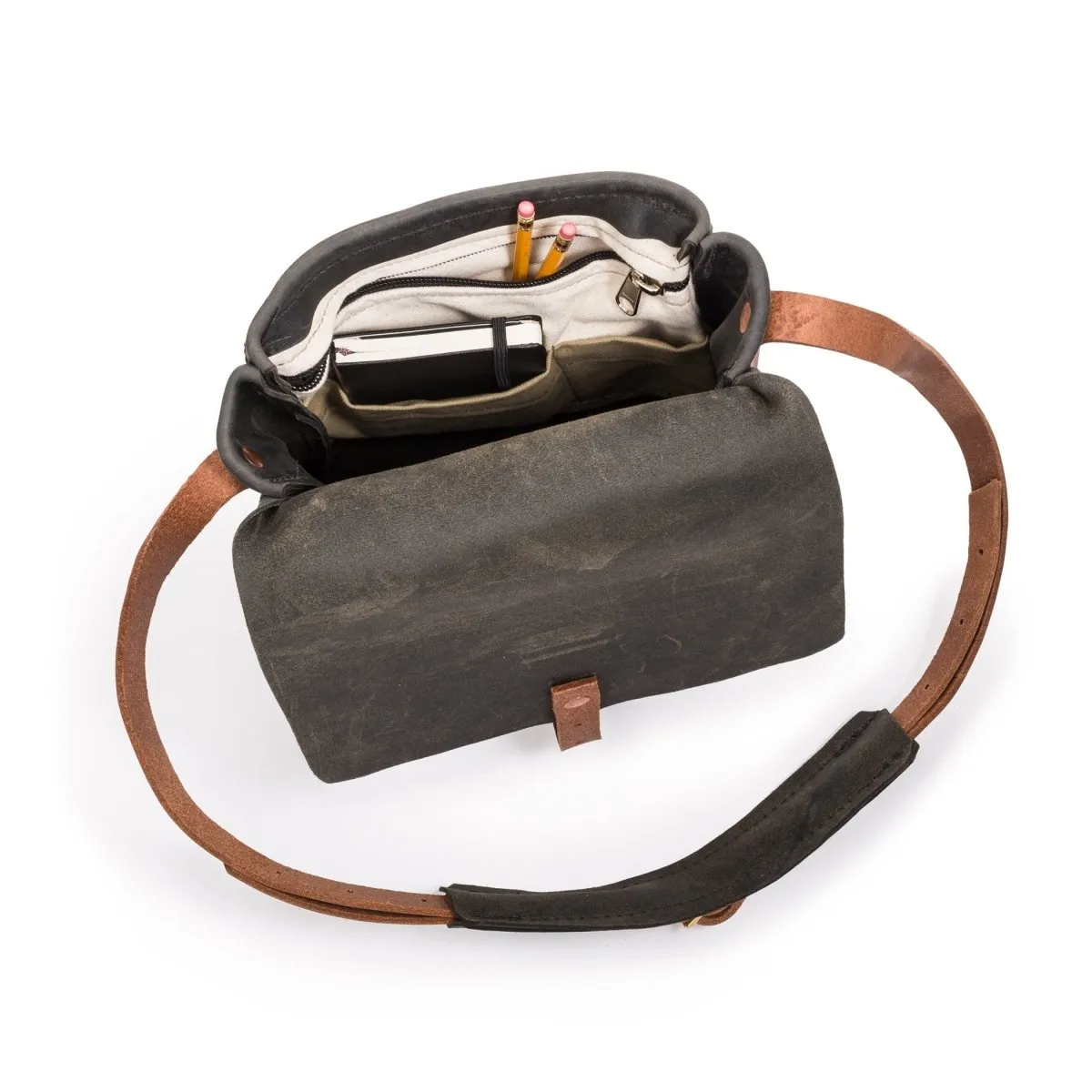 Field Guide Leather Bag