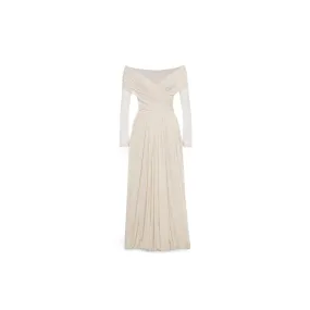 Ivory longuette dress