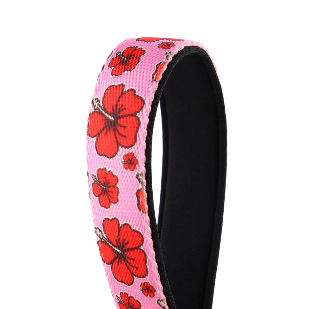 Jibara Amapola Floral Dog Leash | Perrandeo Jibaro Pawtriotico Collection