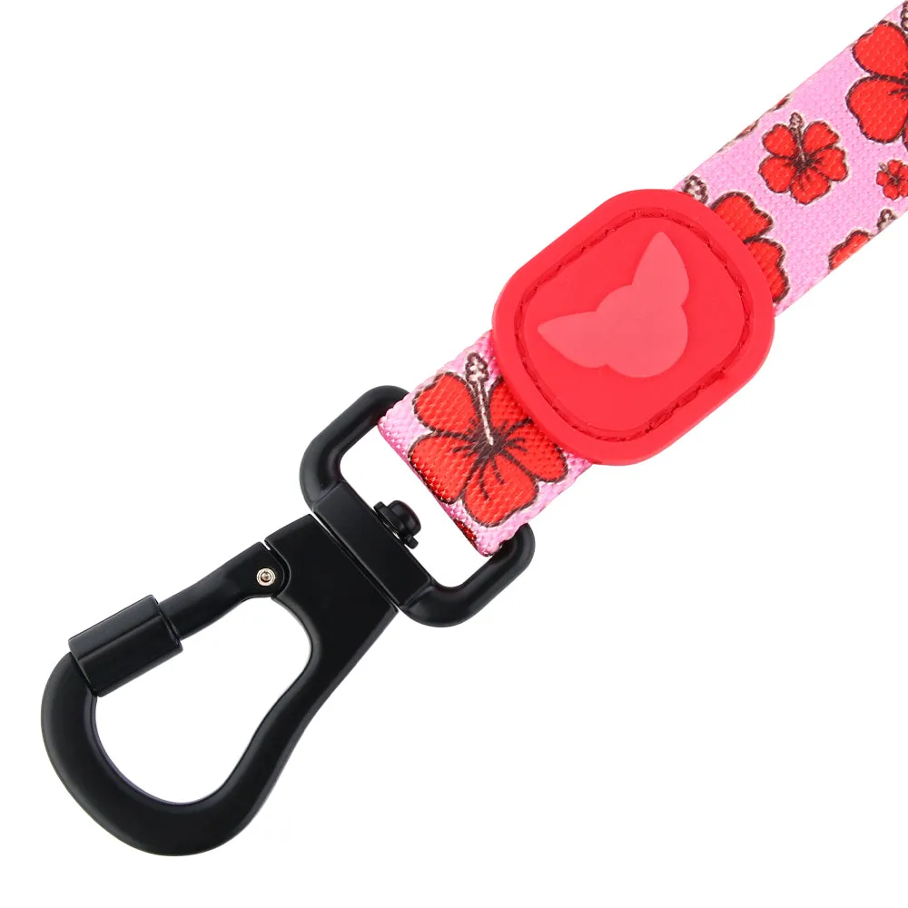 Jibara Amapola Floral Dog Leash | Perrandeo Jibaro Pawtriotico Collection