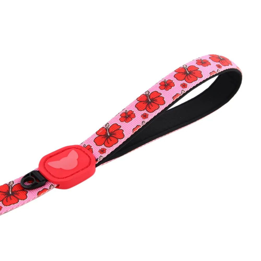 Jibara Amapola Floral Dog Leash | Perrandeo Jibaro Pawtriotico Collection