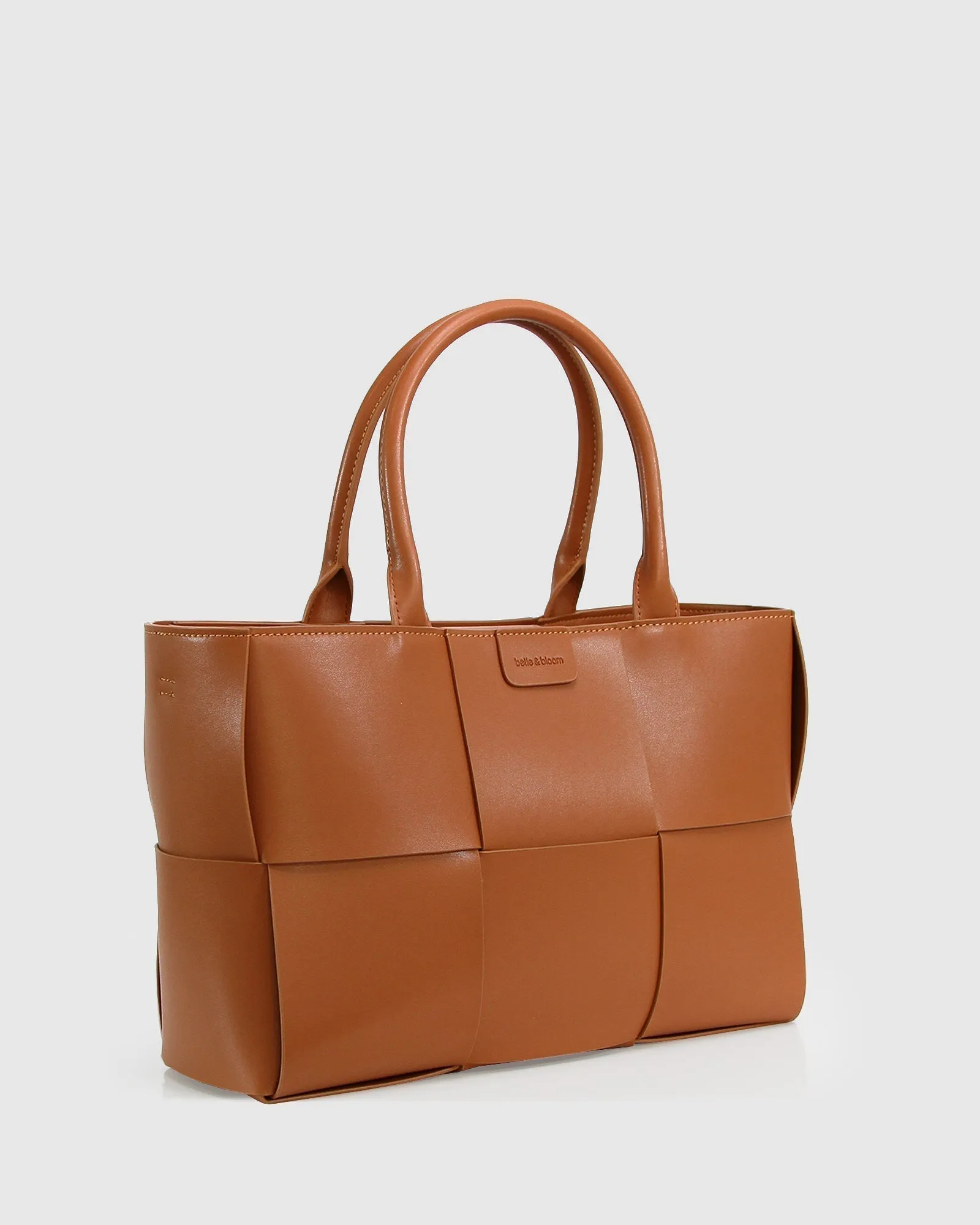 Long Way Home Woven Tote - Camel