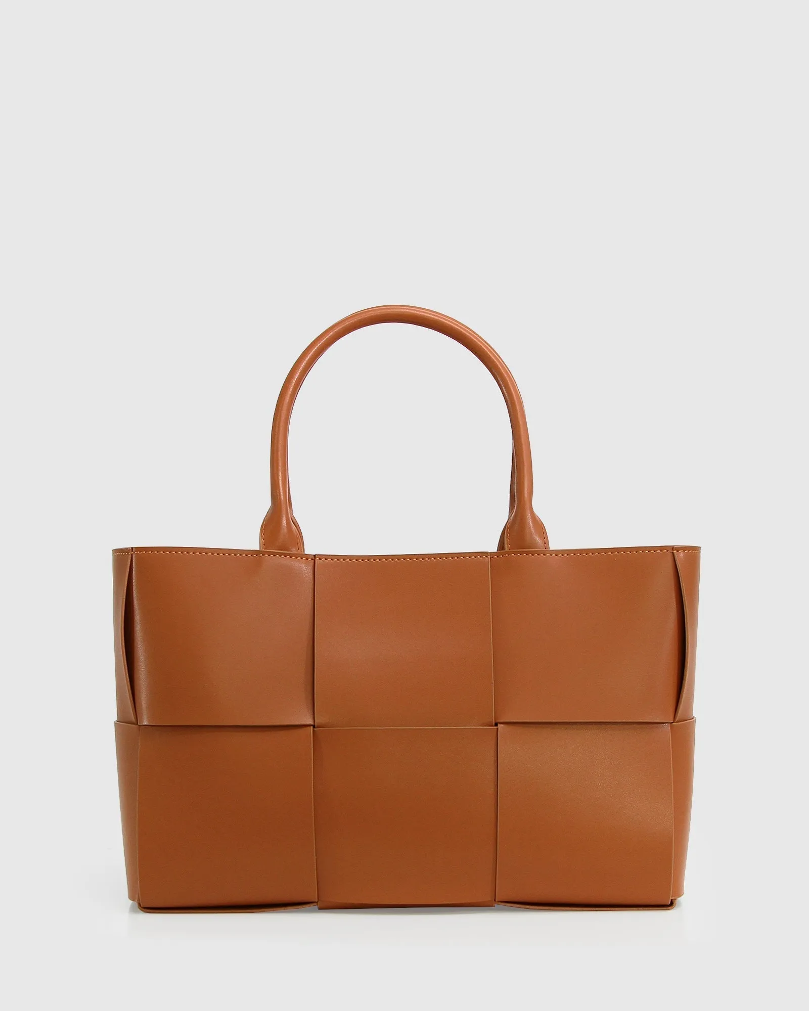 Long Way Home Woven Tote - Camel